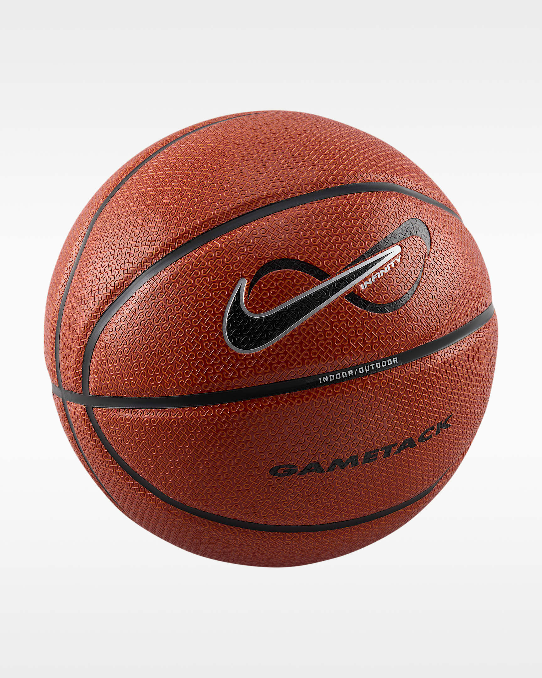 Nike Infinity GameTack 室内/户外篮球 - 暗琥珀黄/黑/金属银/黑