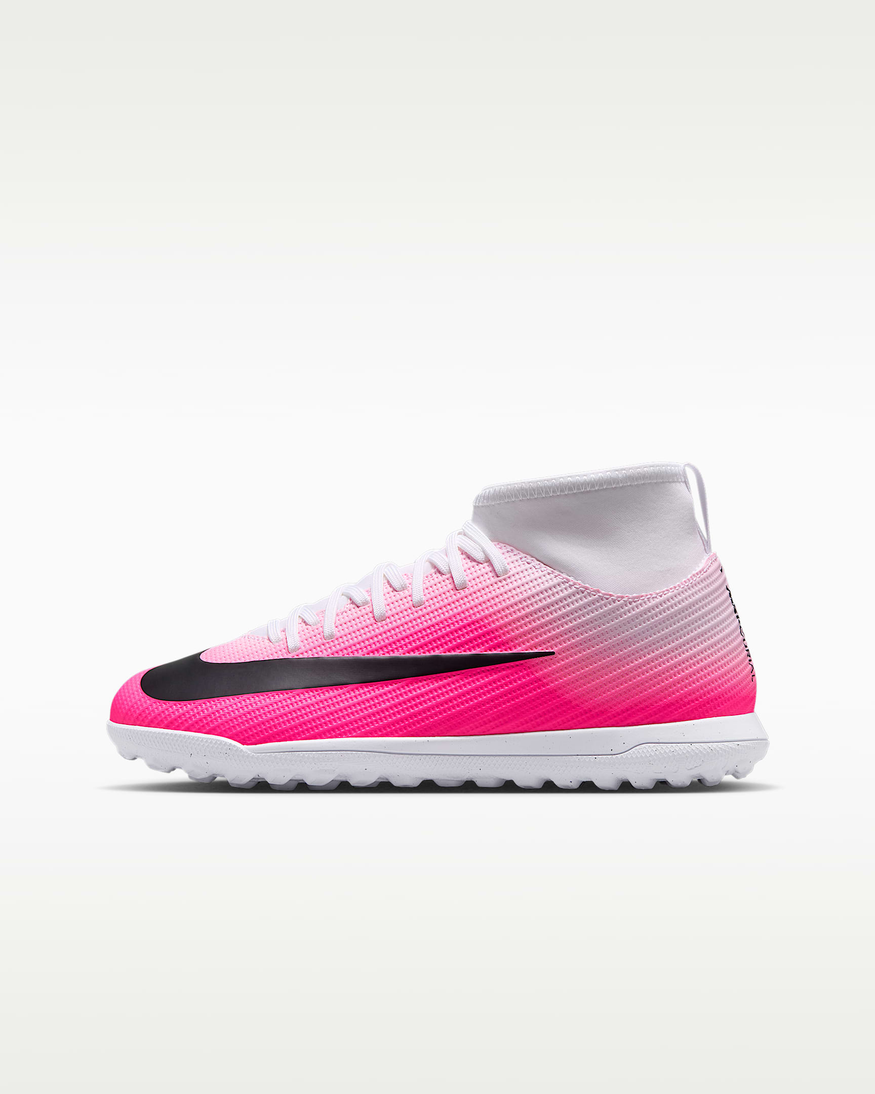 Nike Jr. Mercurial Superfly 11 Club 耐克刺客系列大童 TF 人造场地高帮足球鞋 - 多色/黑