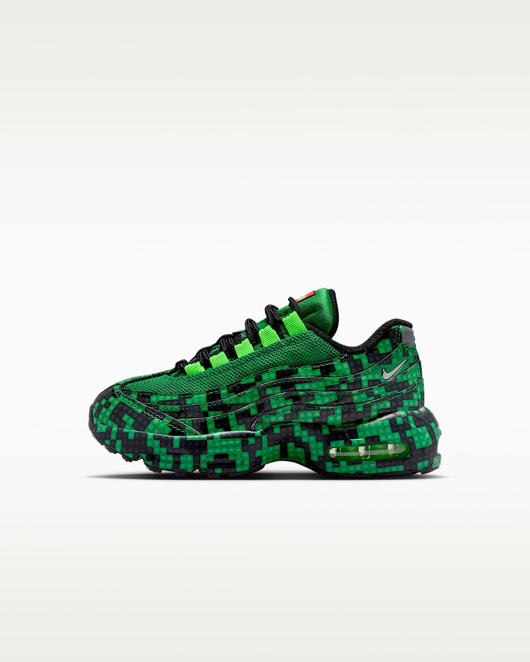 Nike Air Max 95 x LEGO® Collection 幼童运动鞋 - 幸运绿/黑/冲击绿/金属银