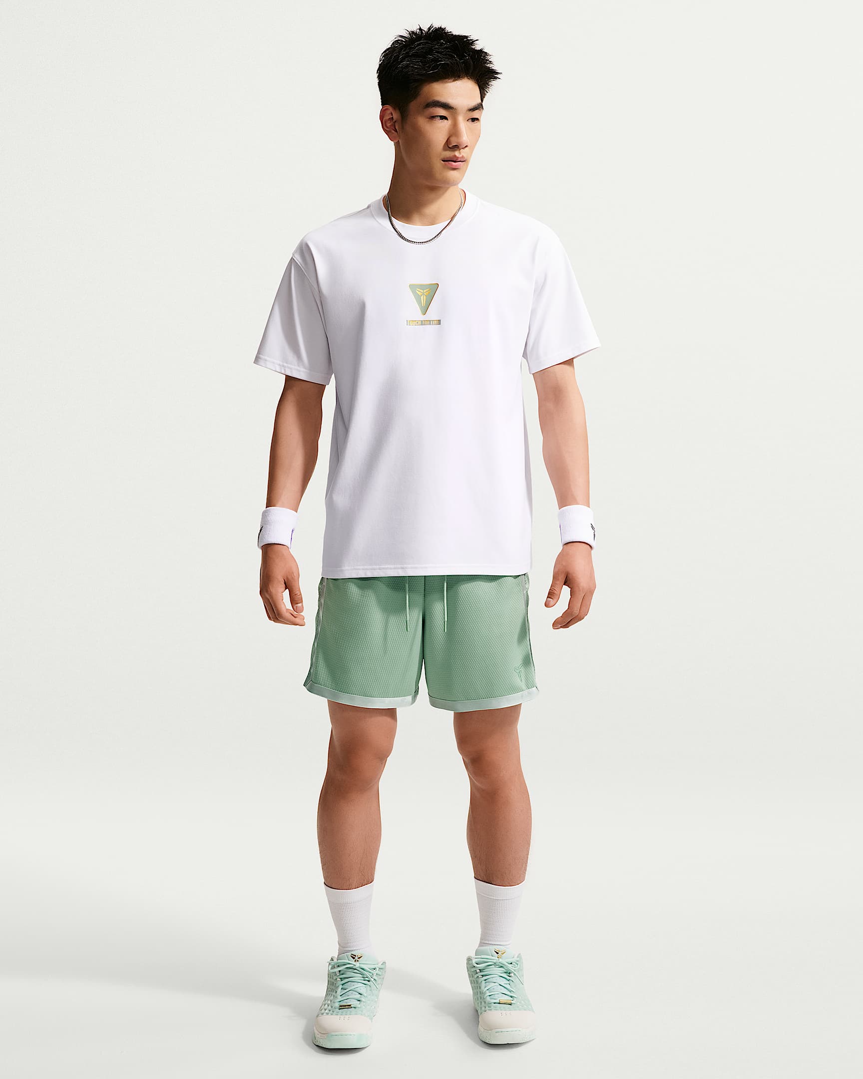 Kobe Dri-FIT 科比男子速干篮球短裤 - 温和灰绿/温和灰绿