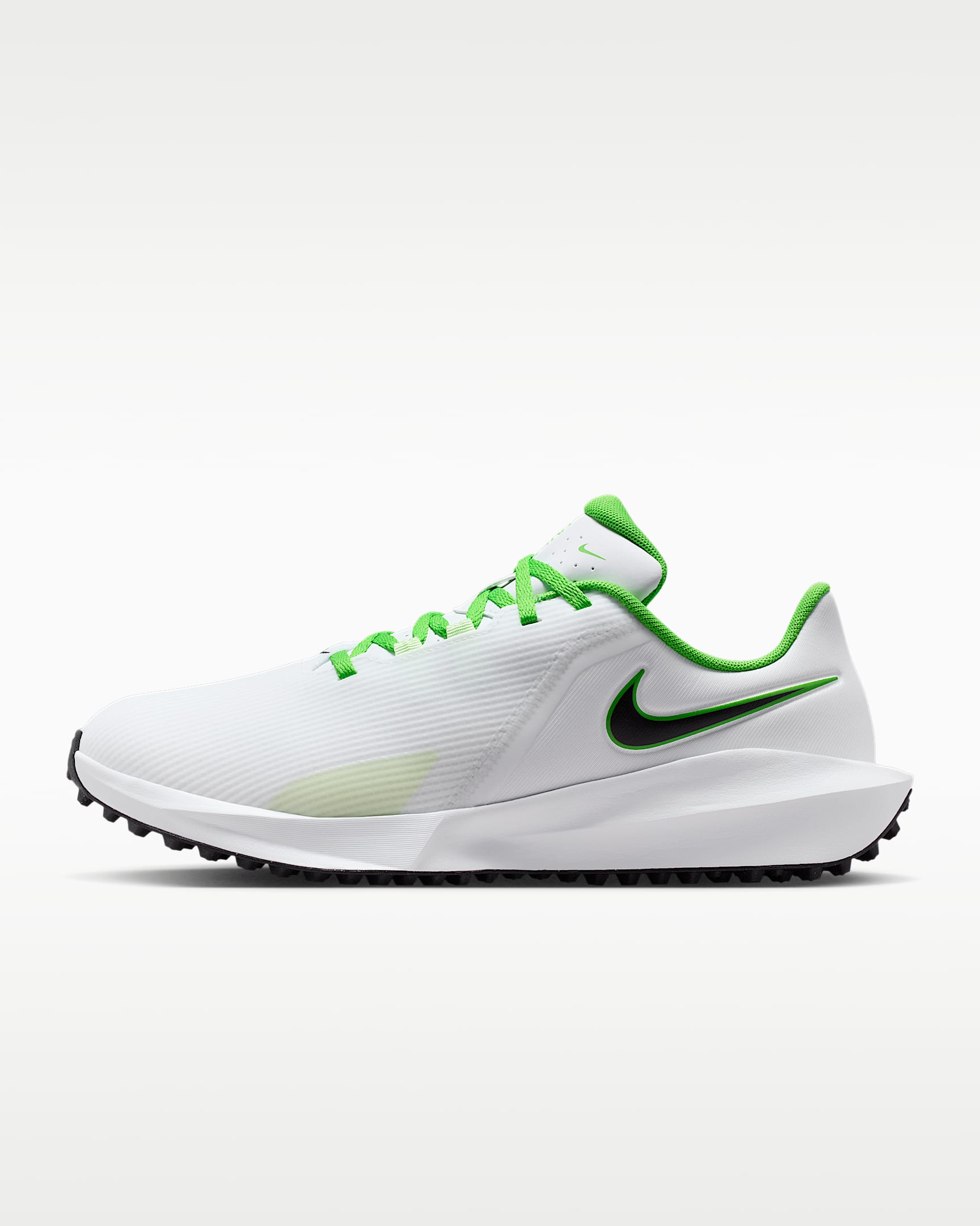 Nike Infinity G NN 男/女高尔夫球鞋（宽版） - 白色/白金色/黑