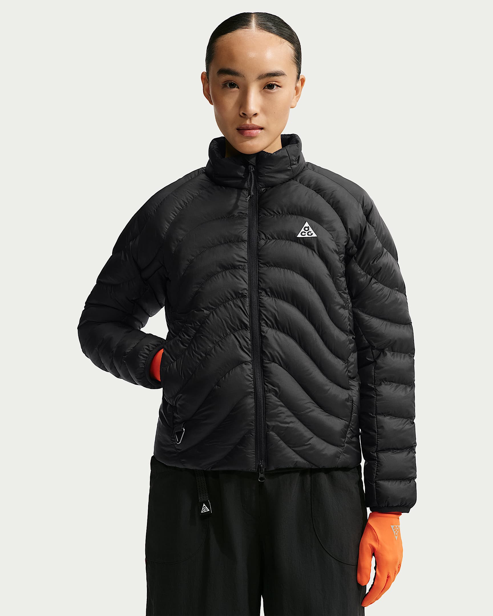 ACG Lava Flow Therma-FIT ADV 女子夹克 - 黑/山峰白