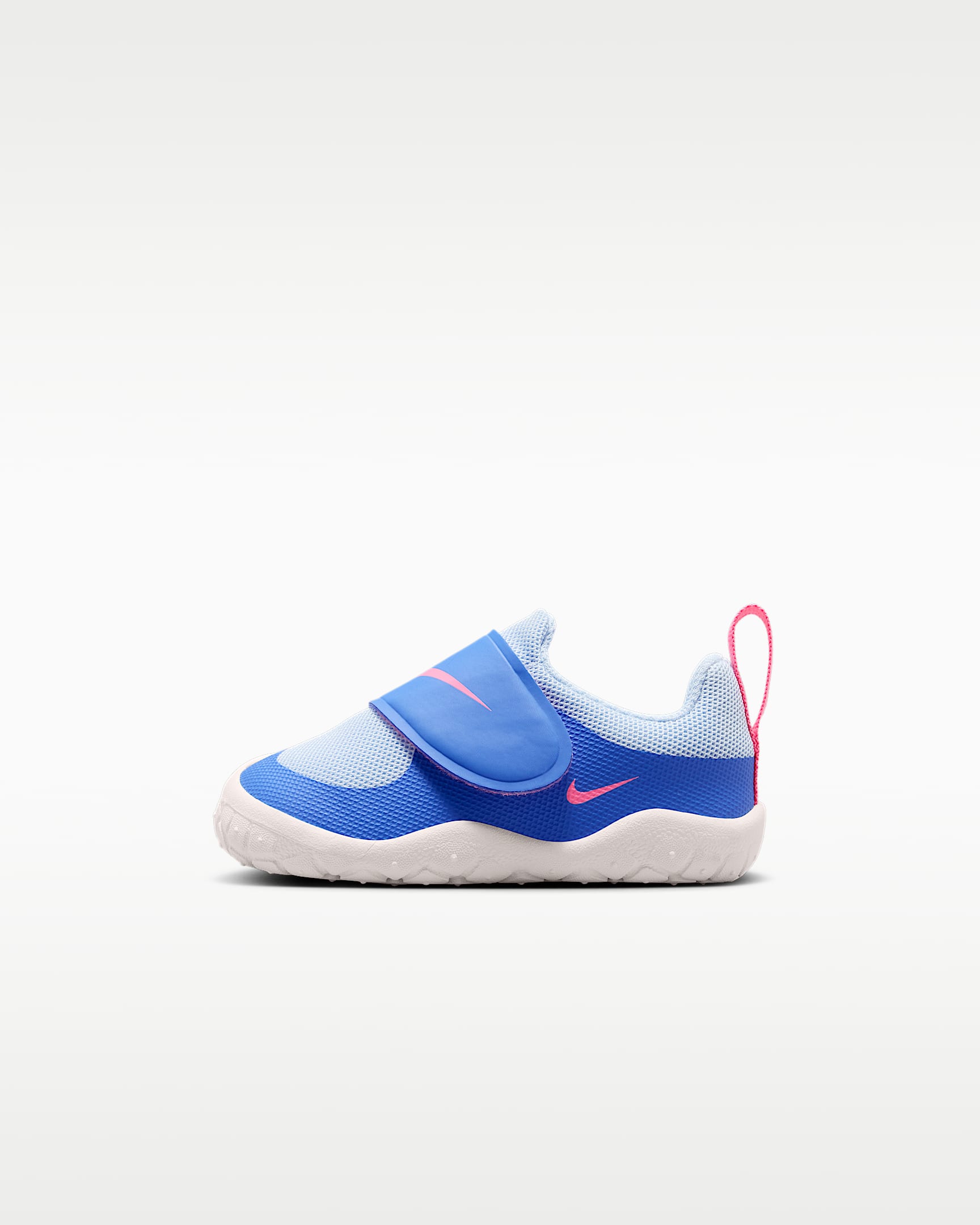 Nike Swoosh 1 Essential 耐克宝宝稳婴童运动鞋 - 中蓝/氢蓝/山峰白/霞光粉