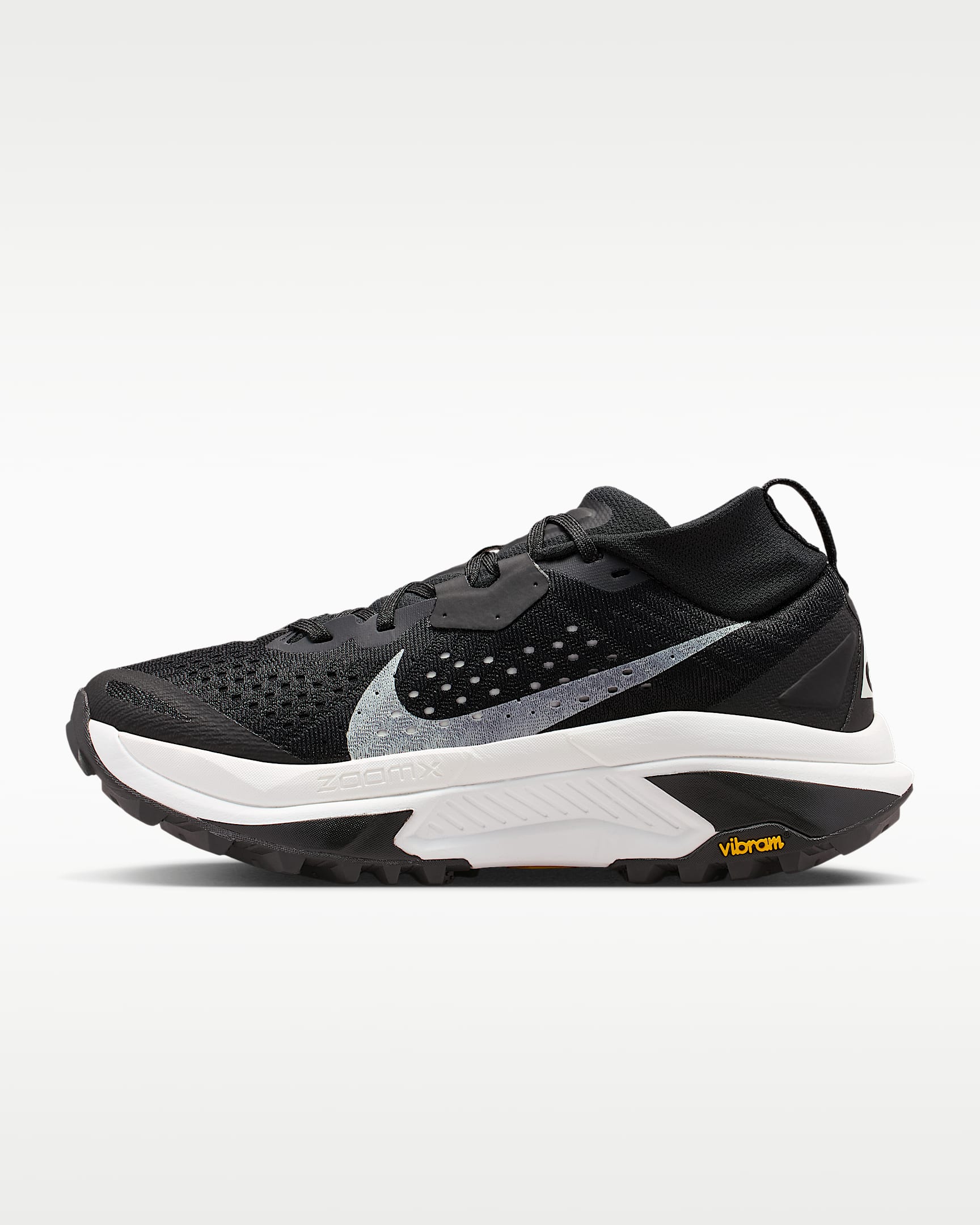 Nike ACG Zegama 女子越野跑步鞋 - 黑/安全橙/煤黑/山峰白