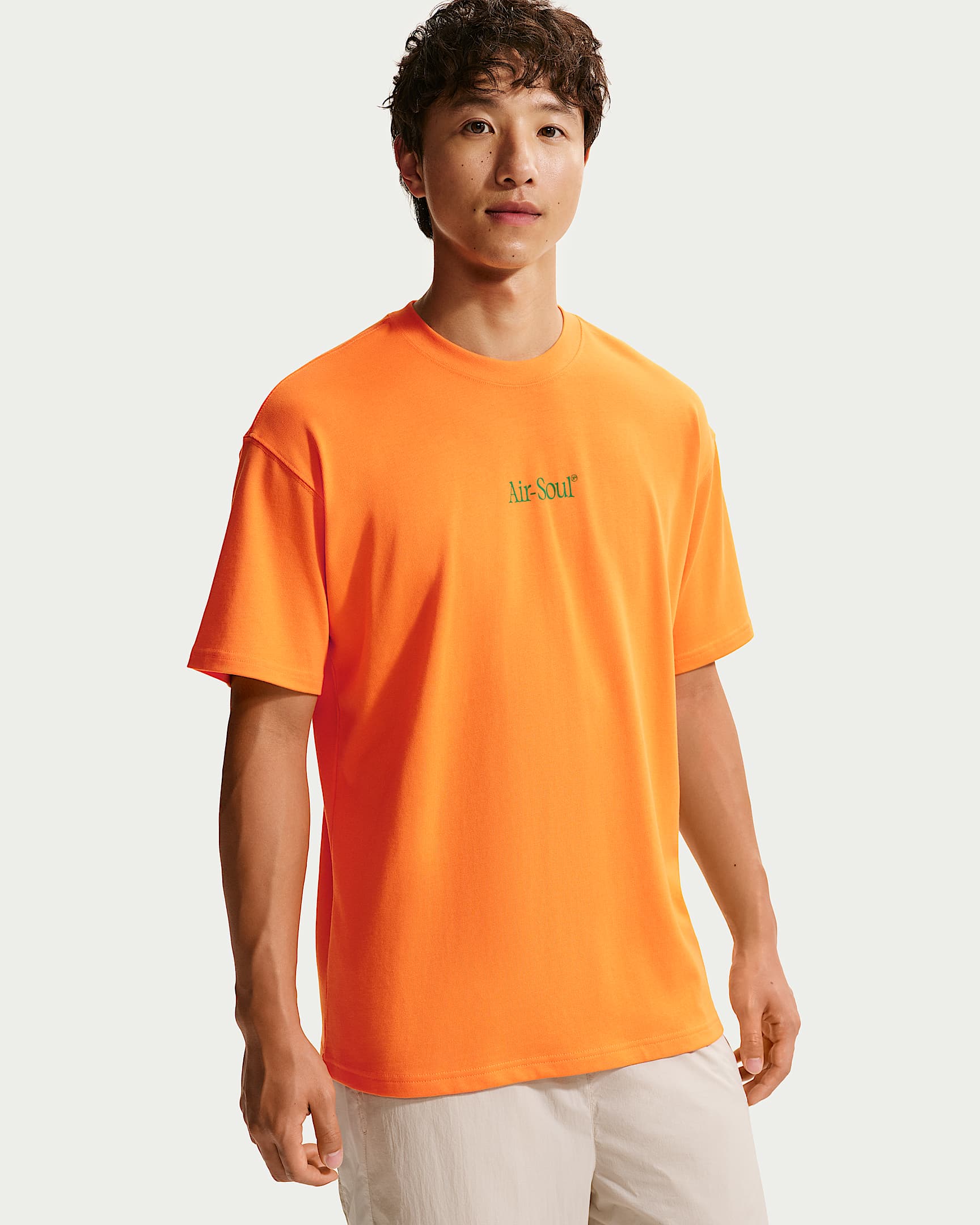 Nike Sportswear 男子短袖T恤 - 亮橘