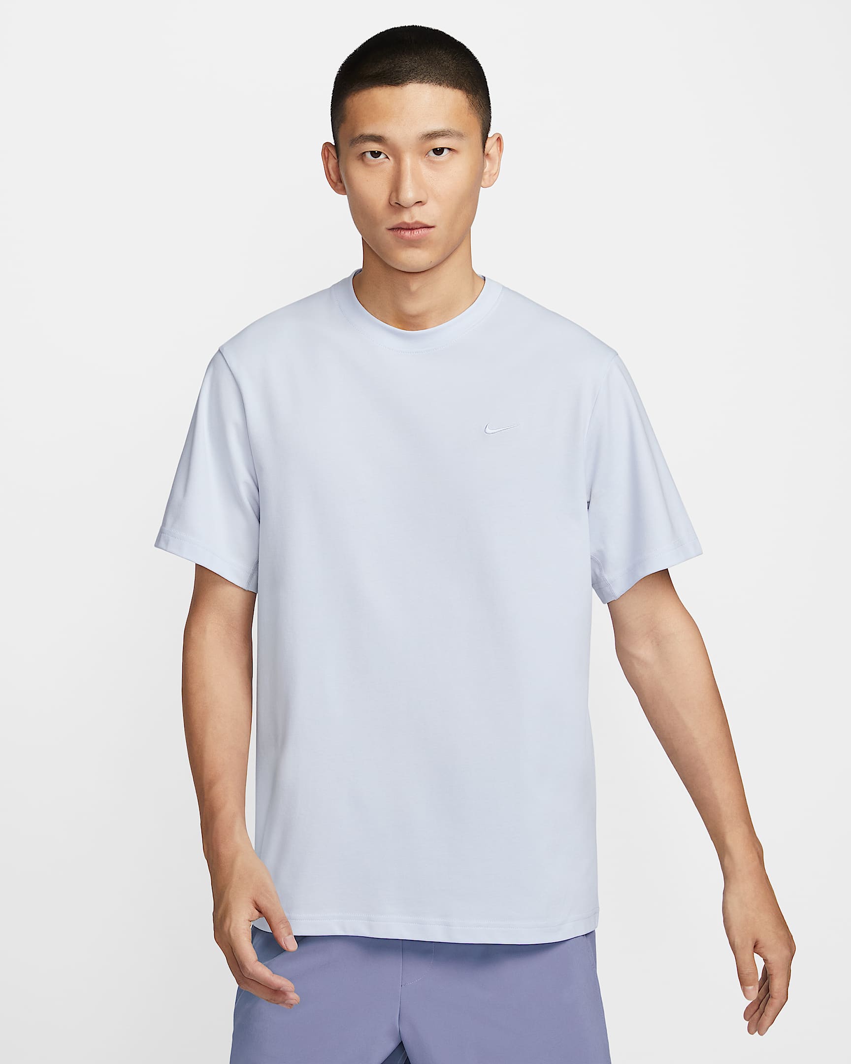 Nike Dri-FIT Primary 男子速干训练T恤 - 足球灰/足球灰