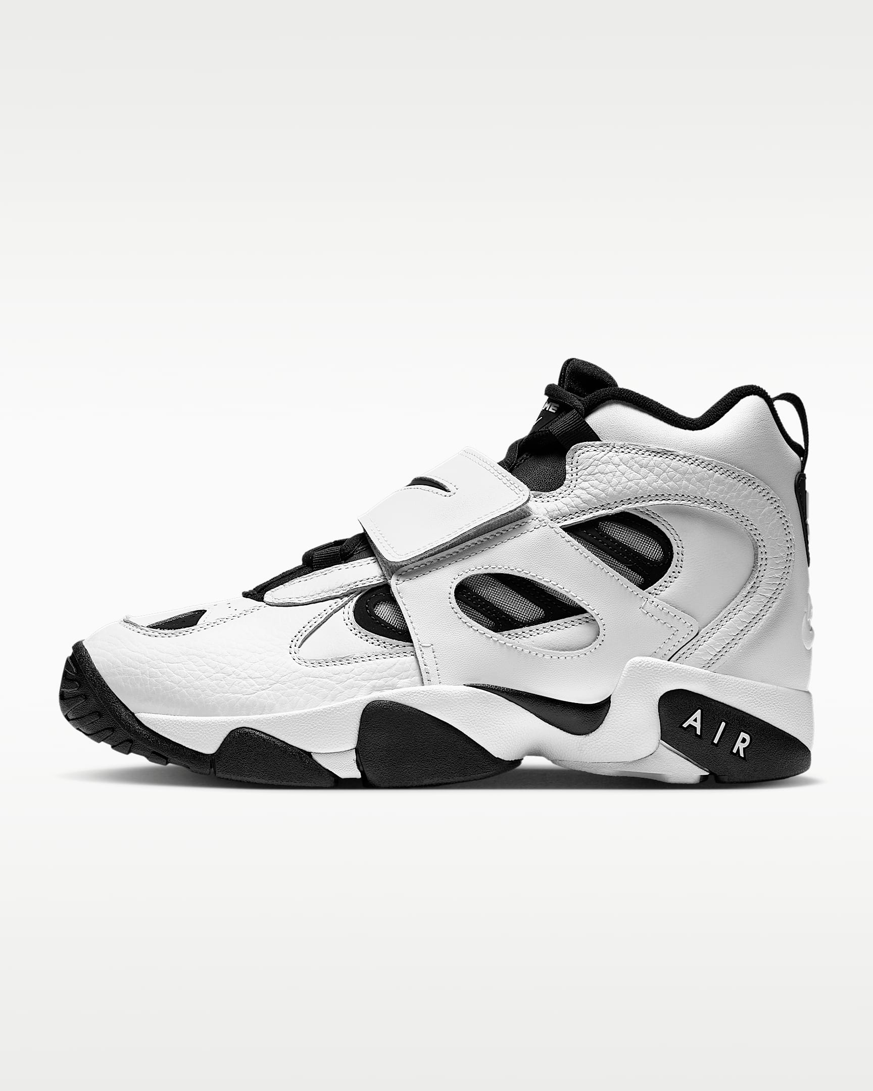 Nike Air Diamond Turf 2 男子运动鞋 - 白色/金属银/黑