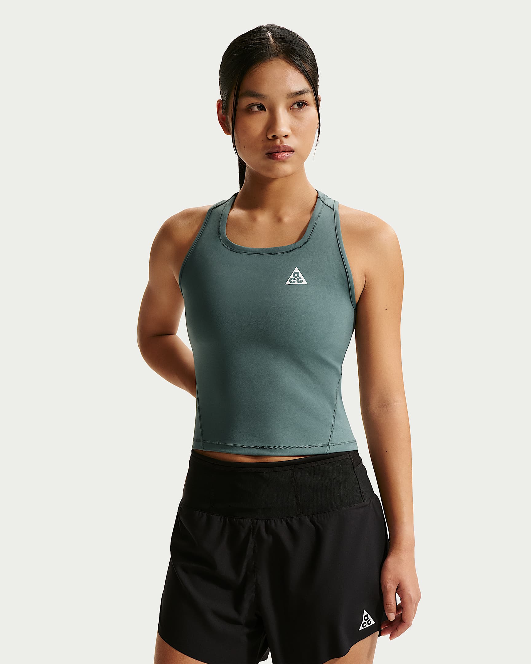 Nike ACG Dri-FIT 女子速干越野跑背心 - 矿物岩板蓝/山峰白
