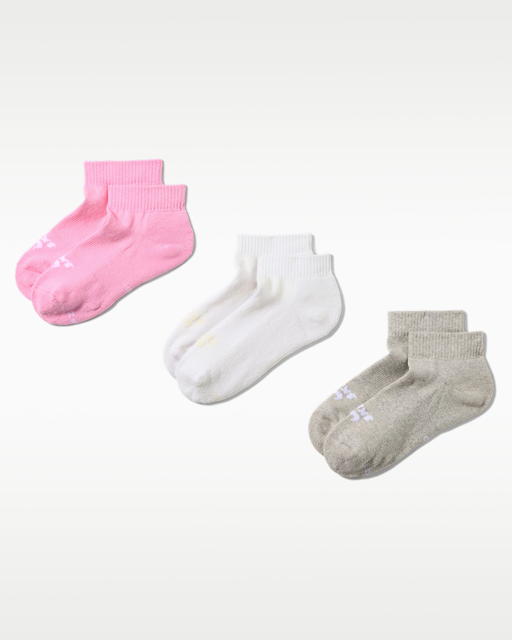 NikeSKIMS Dri-FIT 女子速干运动短袜(3 双) - 多色