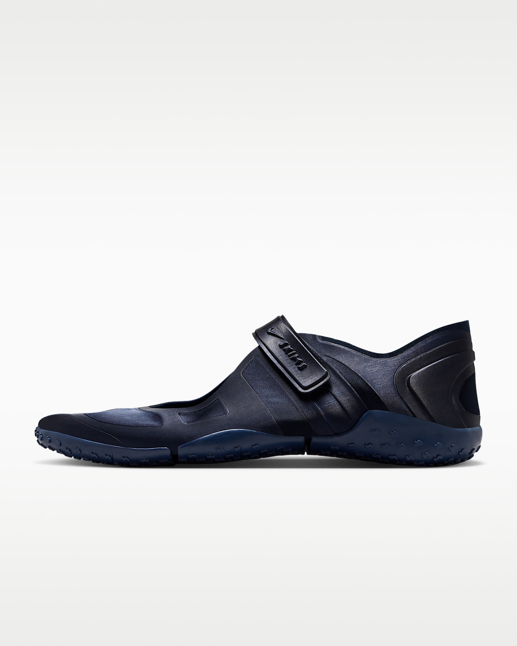 NikeSKIMS Rift Satin 女子运动鞋 - 深海蓝/NSKM Obsidian/黑曜石色