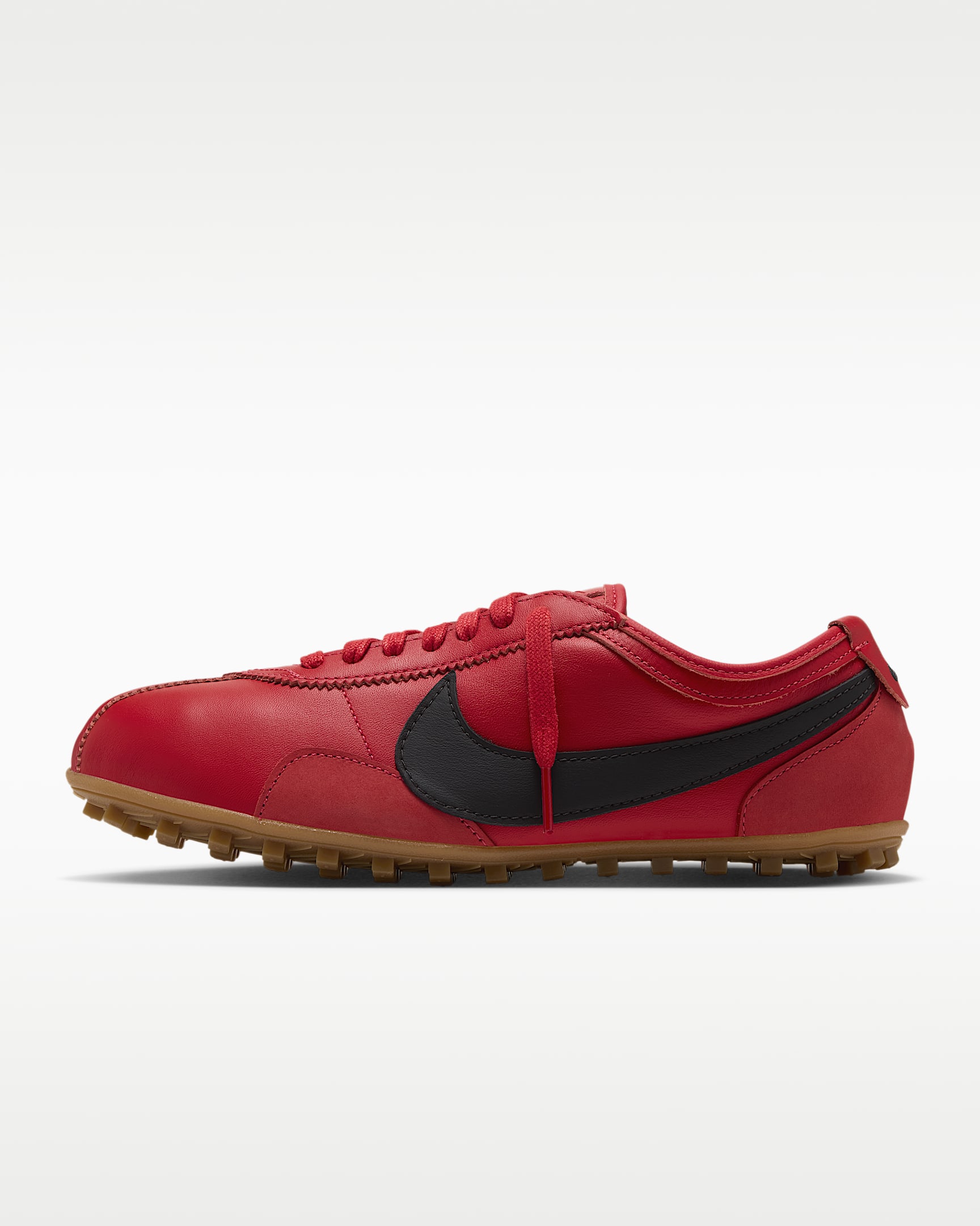 Nike Moon Shoe OG Leather 女子运动鞋登月鞋 - 大学红/橡皮浅褐/淡象牙白/黑