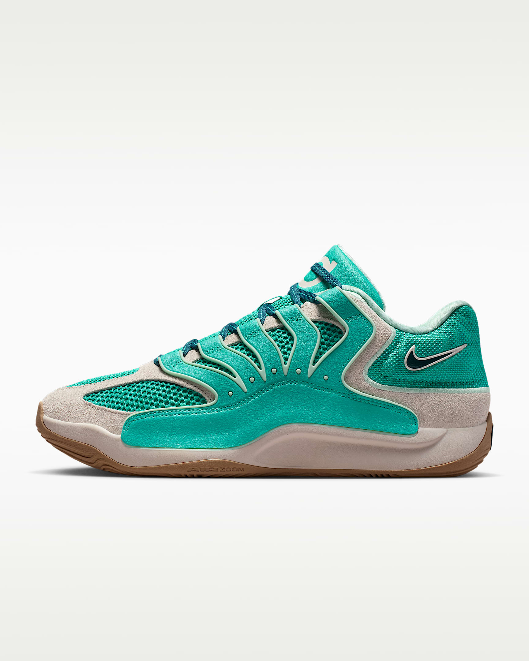 KD18 EP 杜兰特男子篮球鞋 - 暗宝蓝/运动绿/薄荷绿/幻影灰白