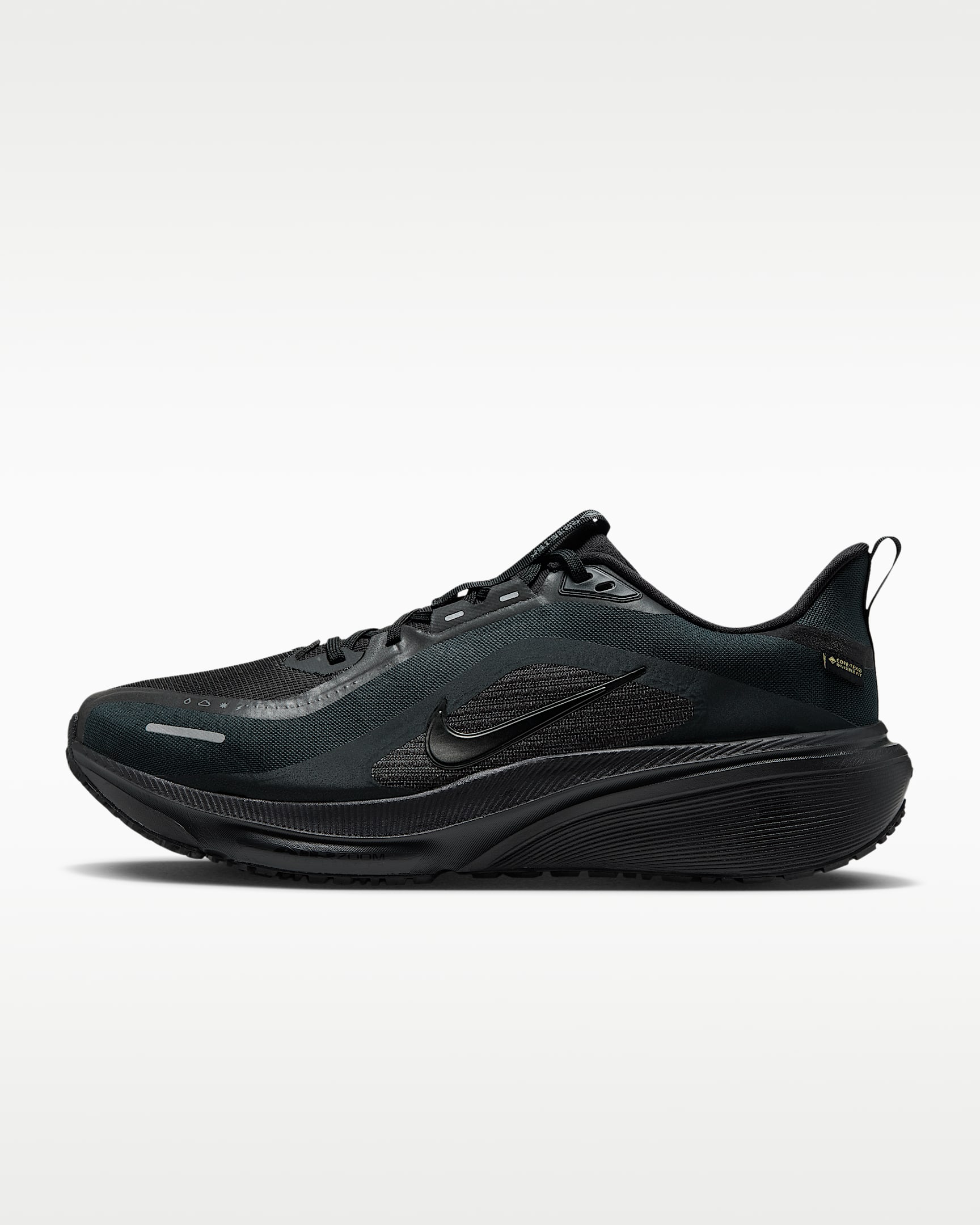 Nike Pegasus 42 GORE-TEX 耐克飞马男子防水公路跑步鞋 - 黑/灰黑/暗灰/黑