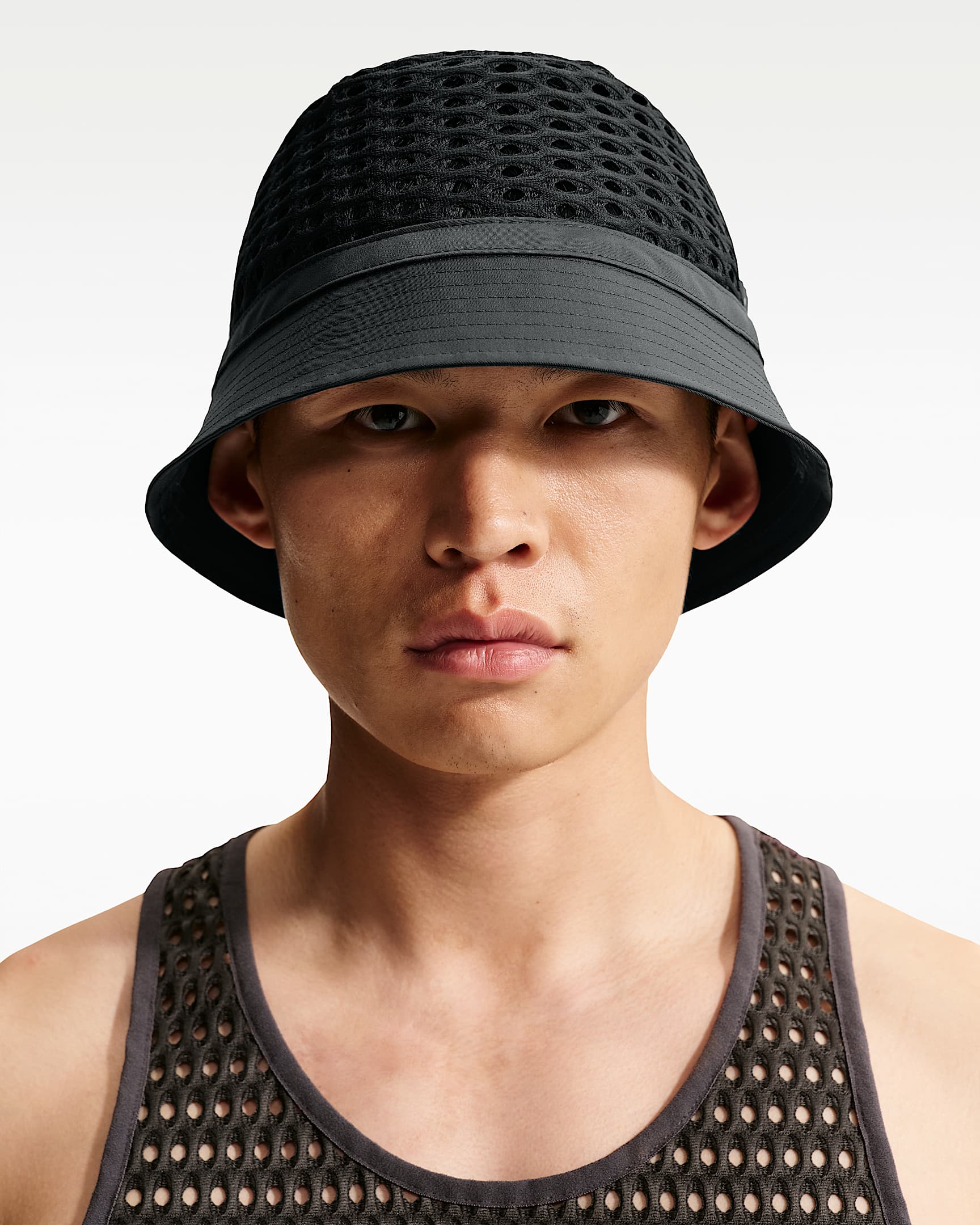 ACG Radical AirFlow Apex Dri-FIT 速干渔夫运动帽洞洞帽 - 煤黑/煤黑
