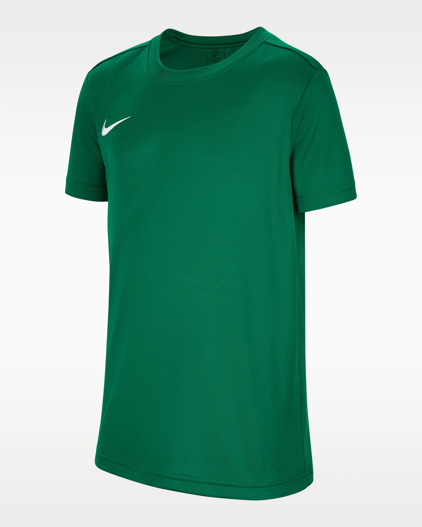 Nike Dri-FIT Park VII 大童速干短袖球衣 - 松绿