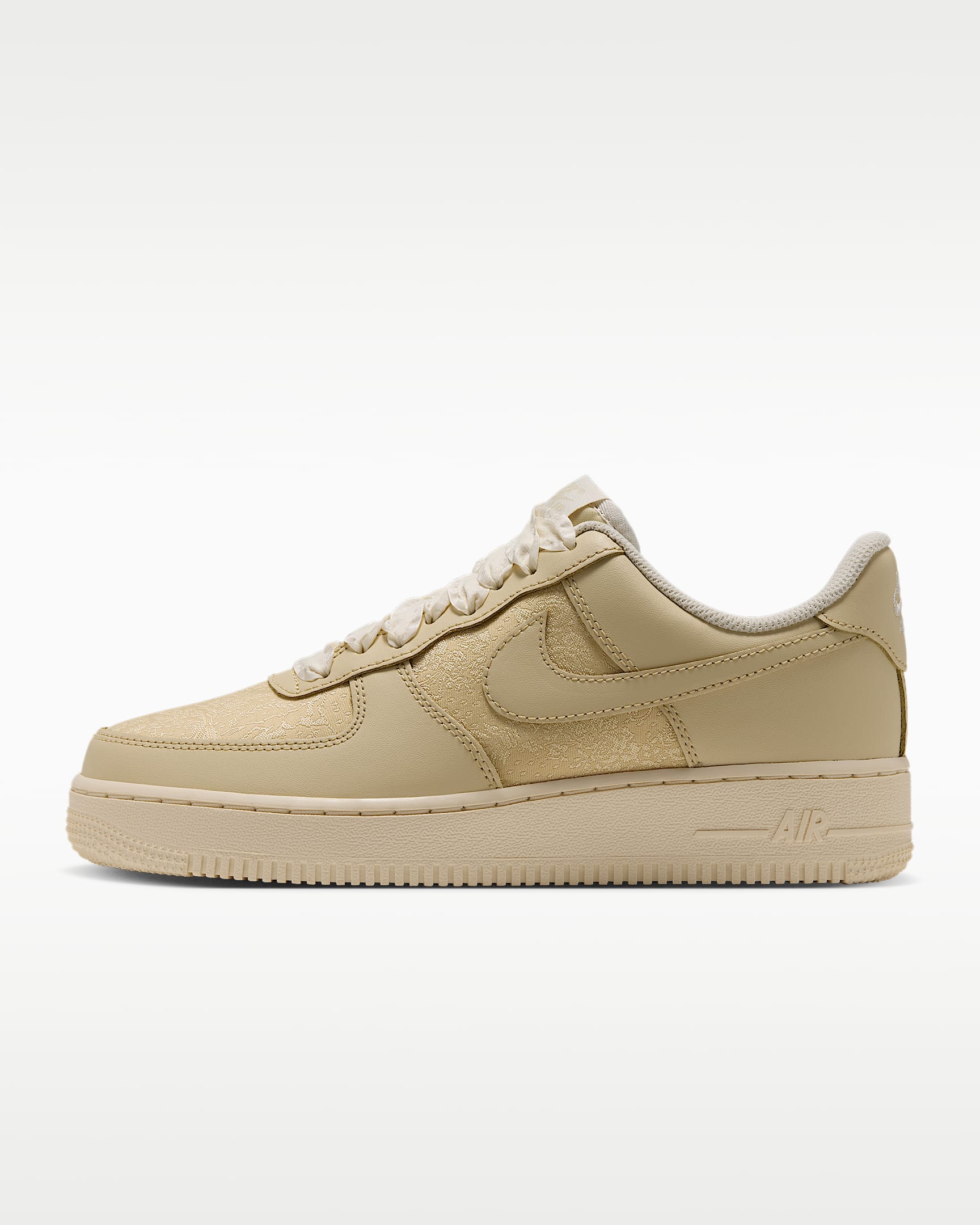 Nike Air Force 1 '07 SE 女子空军一号运动鞋 - 柠檬糖黄/开司米原色/金属山峰白/柠檬糖黄