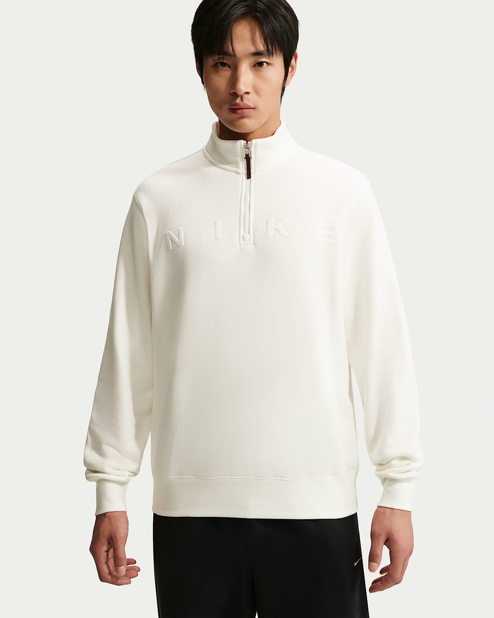 Nike Sportswear Club 陈昊森同款男子薄绒上衣 - 帆白