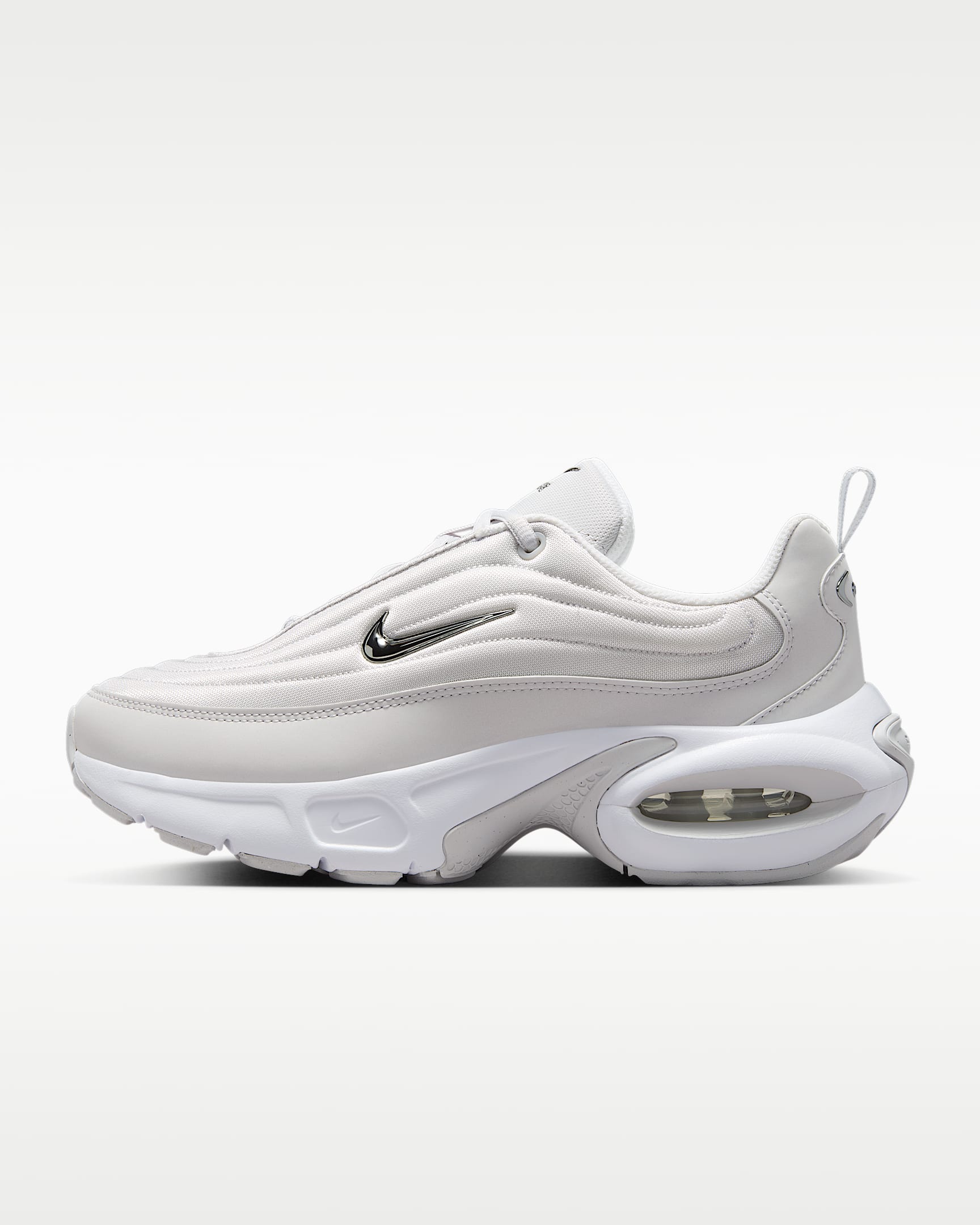 Nike Air Max Portal SE 女子运动鞋 - 白色/白色/苍野灰/金属银