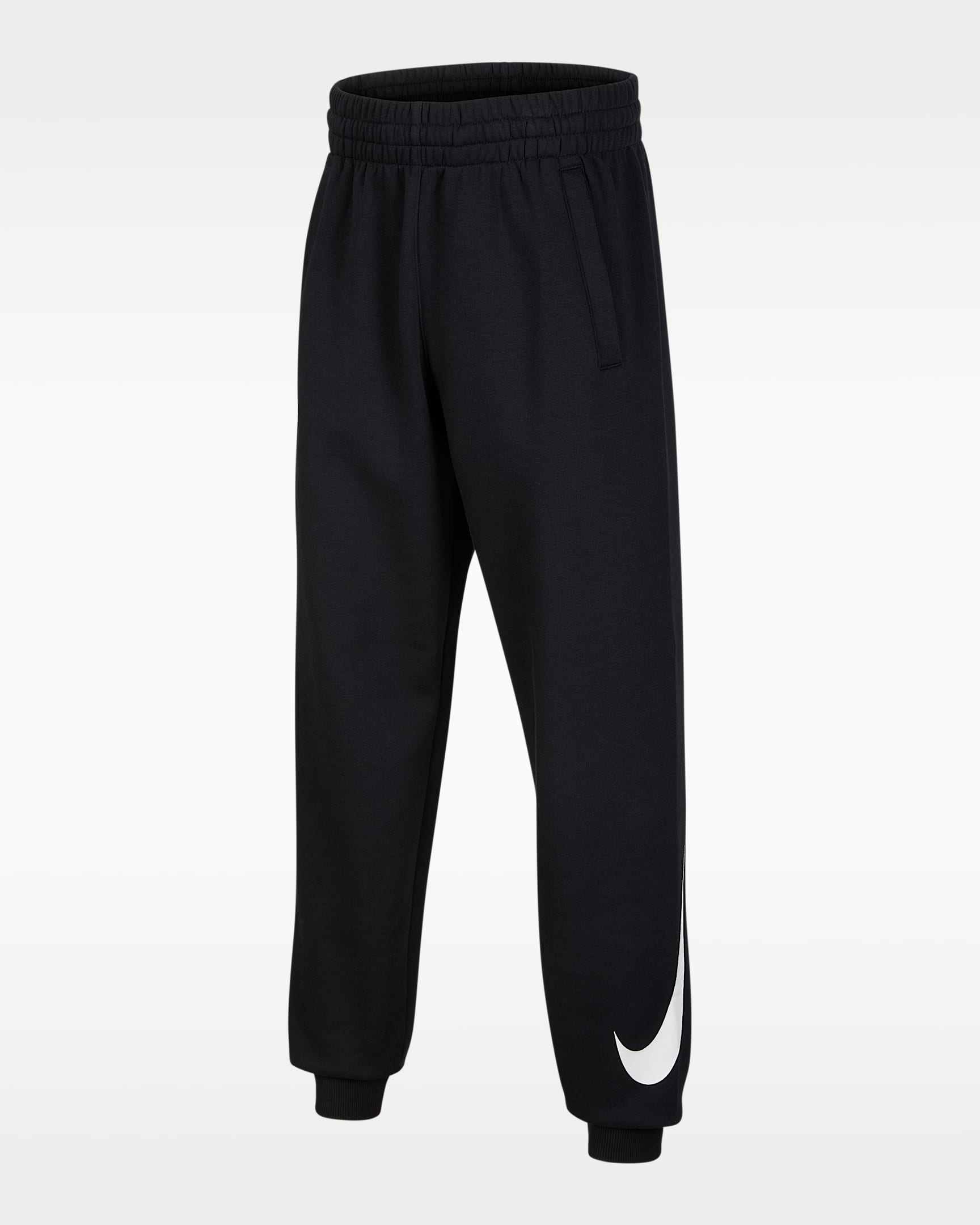 Nike Sportswear Club Fleece 大童加绒长裤 - 黑