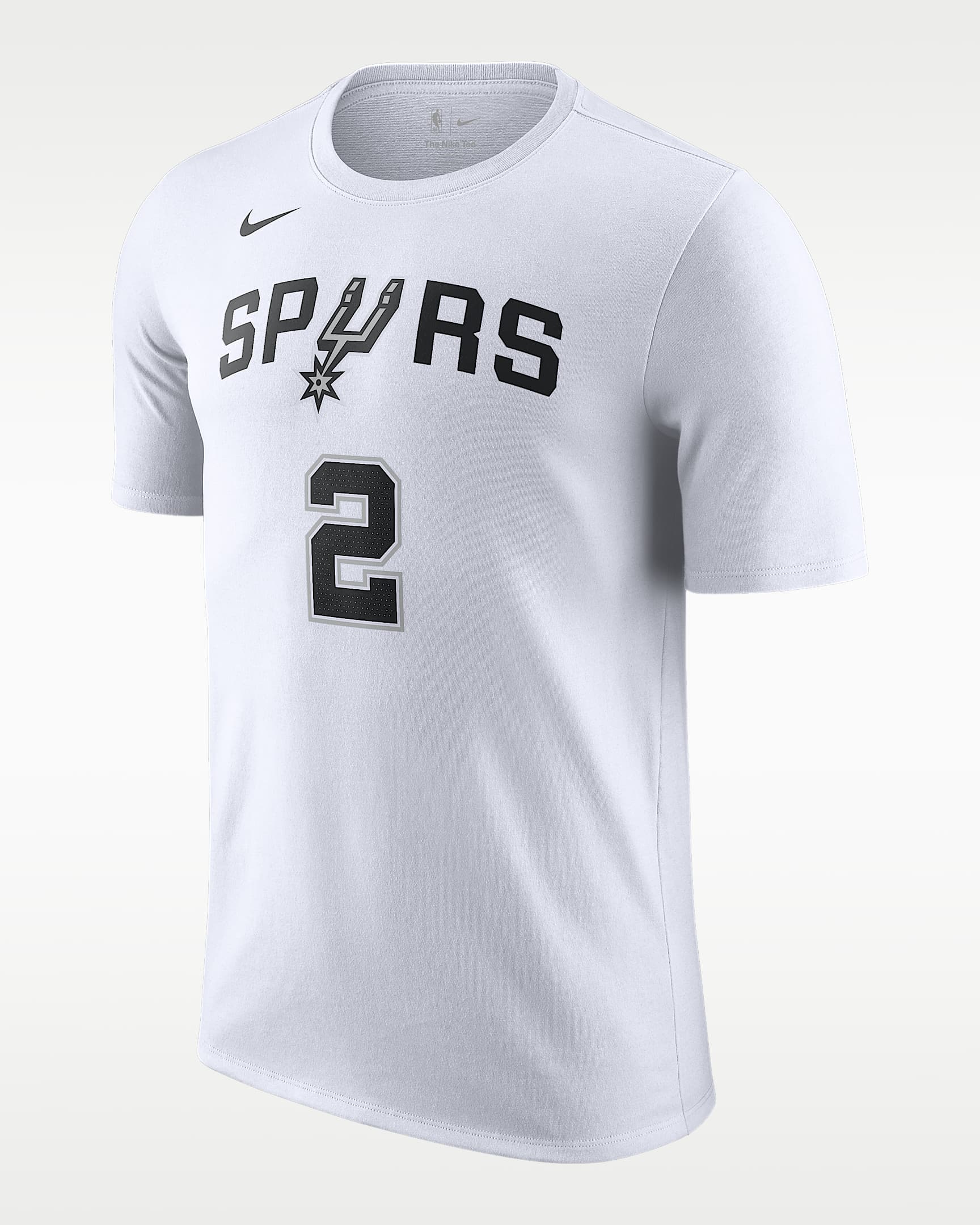 圣安东尼奥马刺队 Nike NBA 男子短袖T恤 - 白色