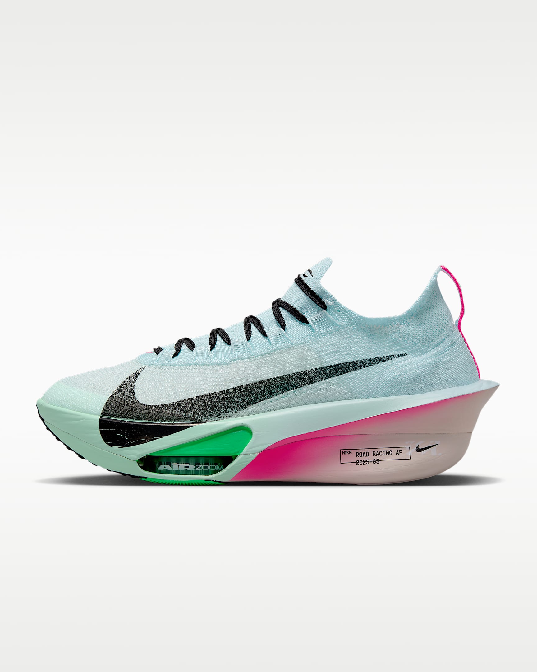 Nike Alphafly 3 男子公路竞速马拉松跑步鞋 - 冰川蓝/泡沫薄荷绿/惊喜绿/黑