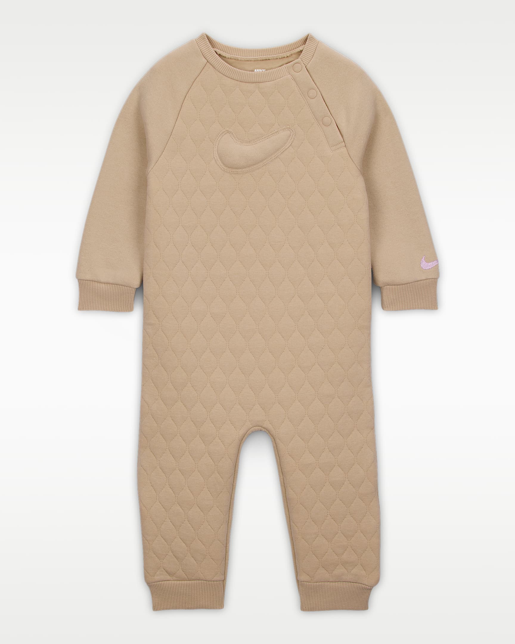 Nike Ready, Set! 婴童连体衣 - 沙堆白