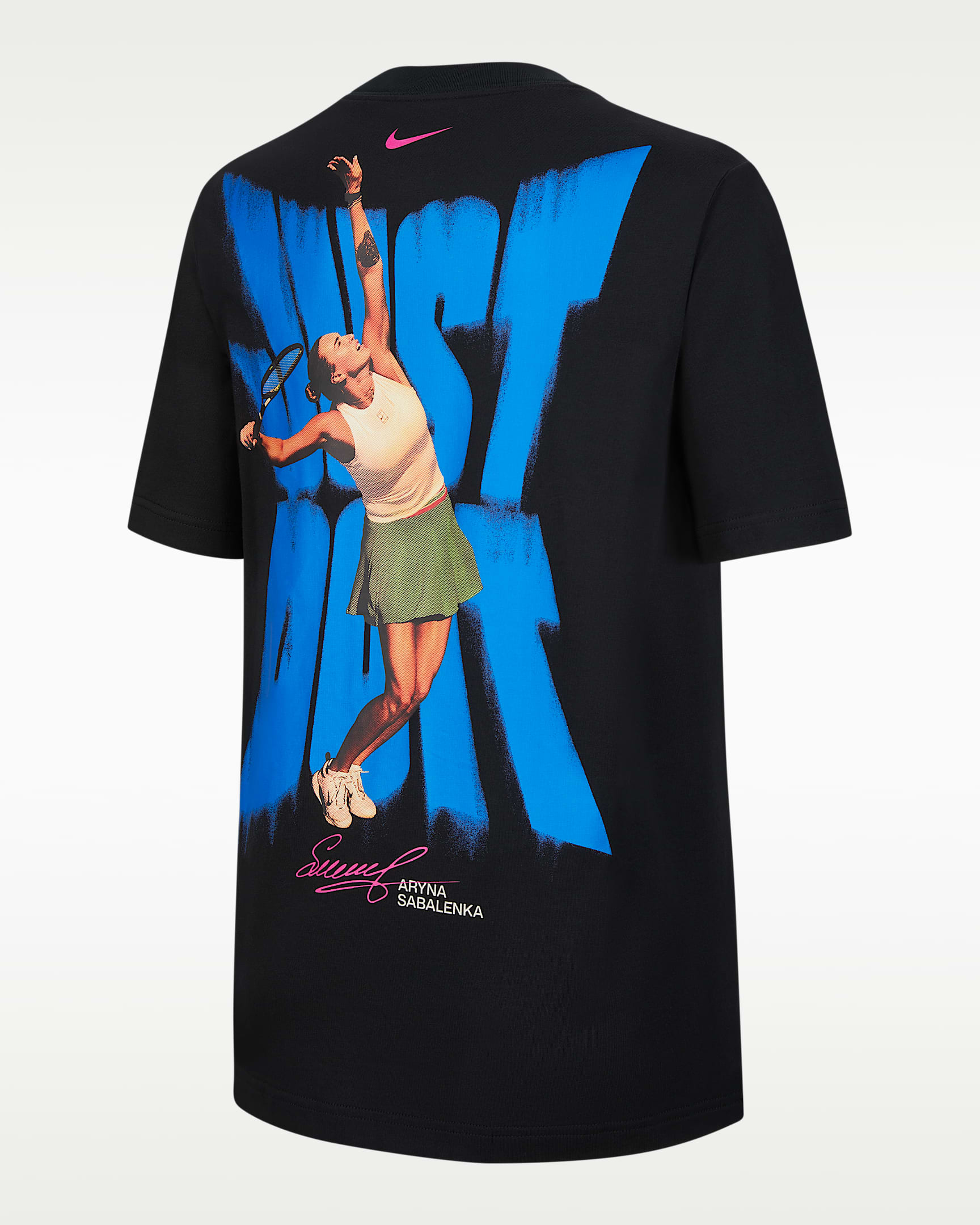 Nike "Just Do It" 阿丽娜·萨巴伦卡特别款T恤 - 黑