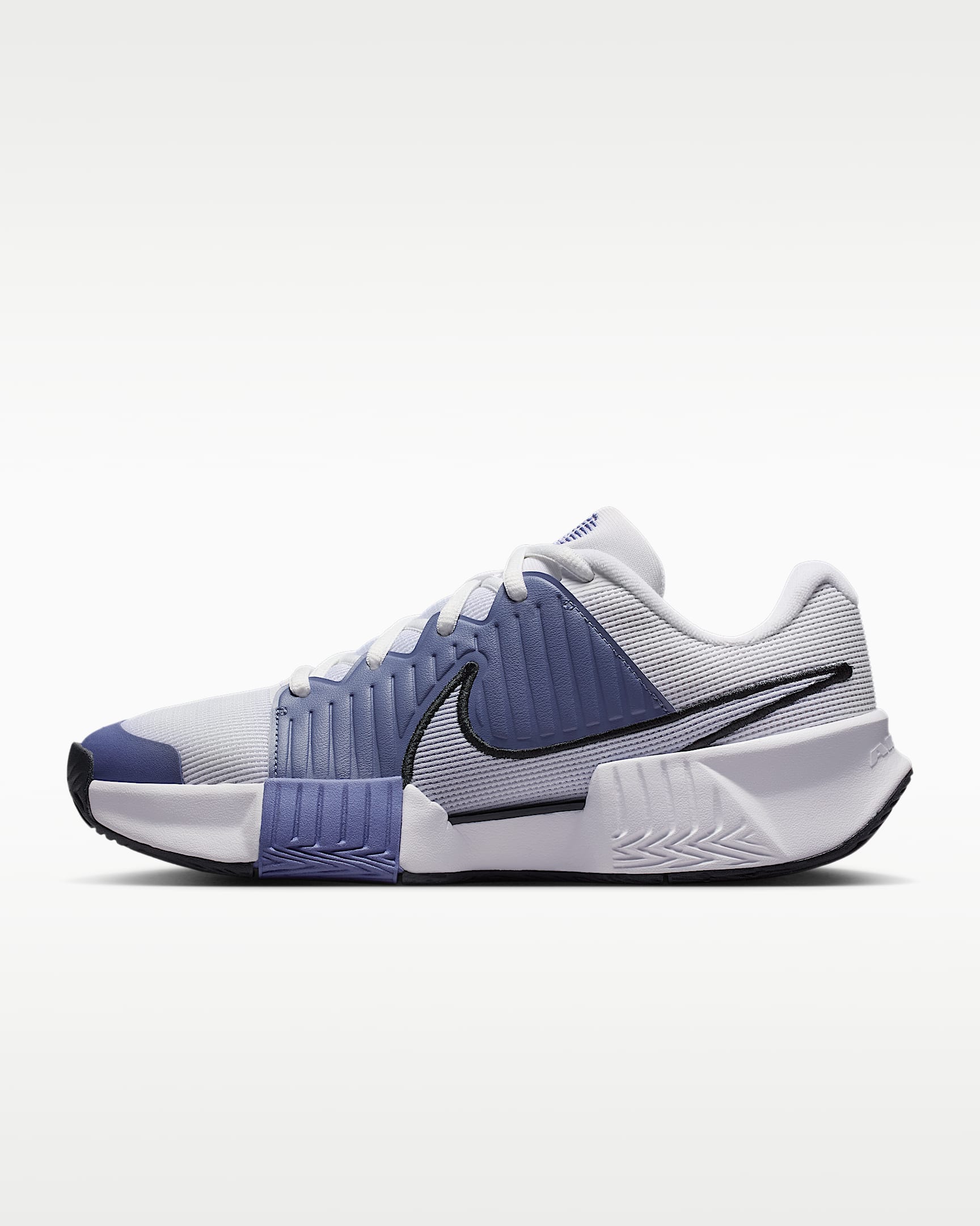 Nike GP Challenge Pro 女子硬地球场网球鞋 - 白色/世界靛青/幻影