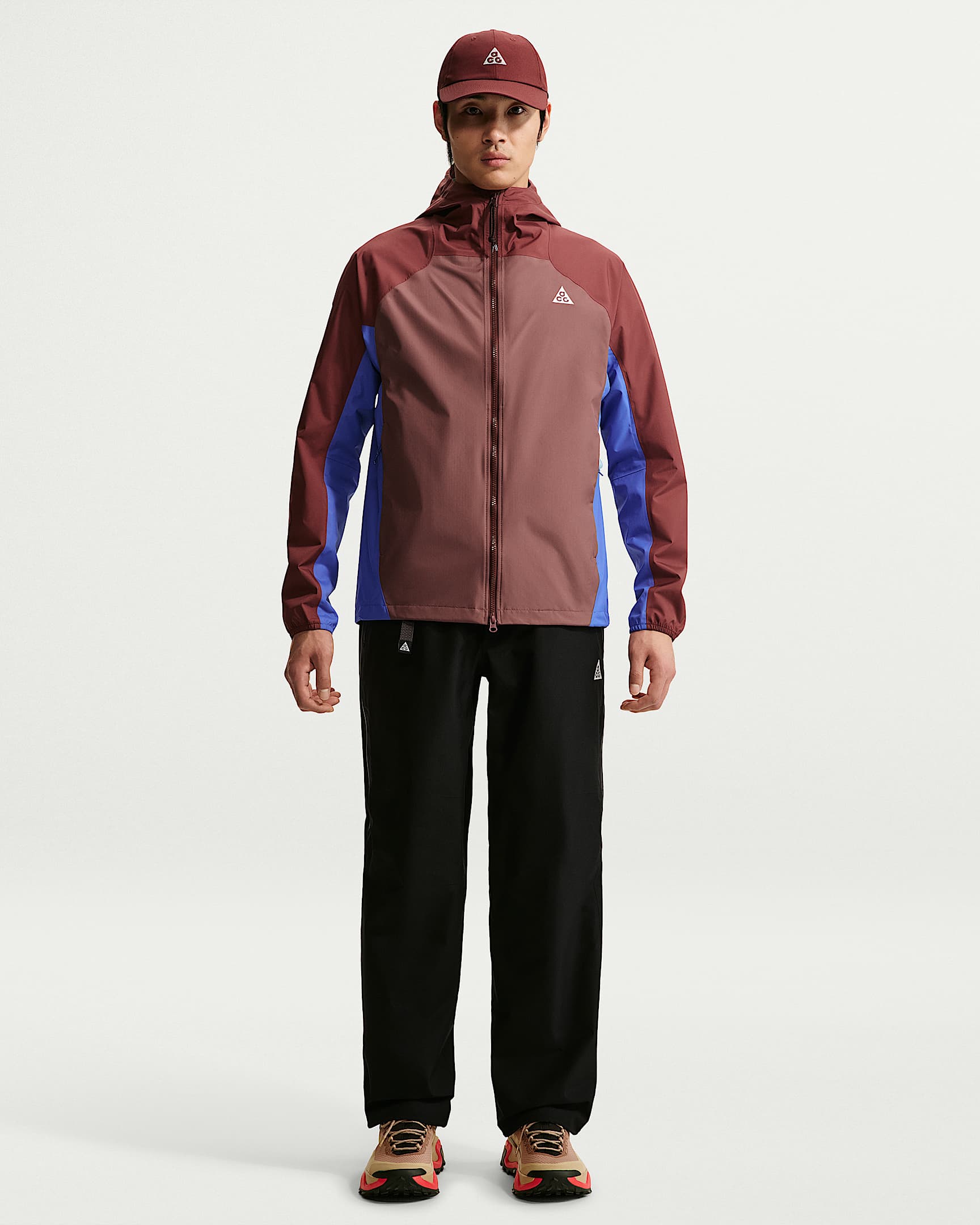 ACG Misery Ridge Storm-FIT ADV GORE-TEX 3L 男子防风防水长裤硬壳冲锋裤 - 黑/山峰白