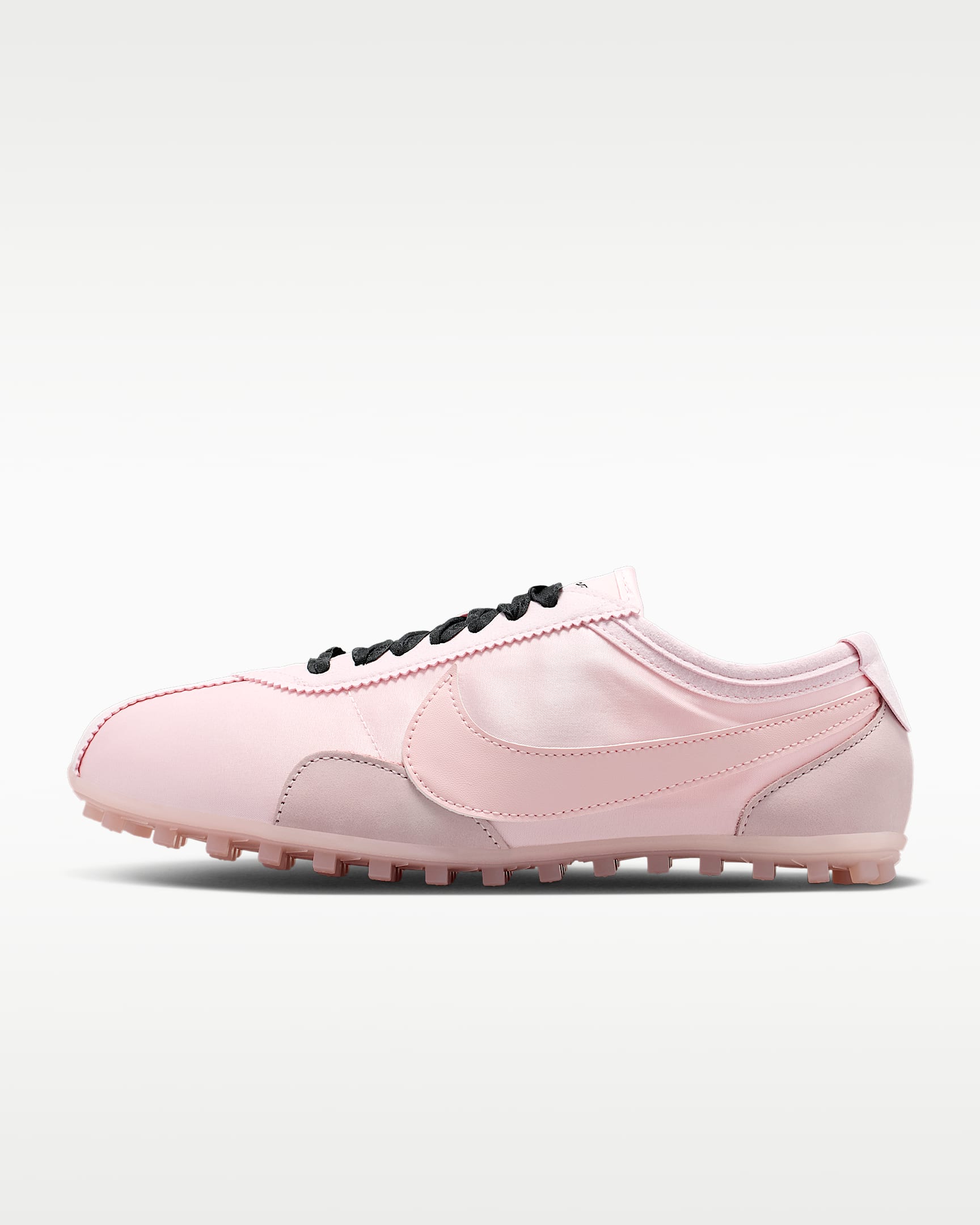 Nike Moon Shoe OG SE Satin 女子运动鞋登月鞋 - 浅康乃馨红/黑/浅康乃馨红
