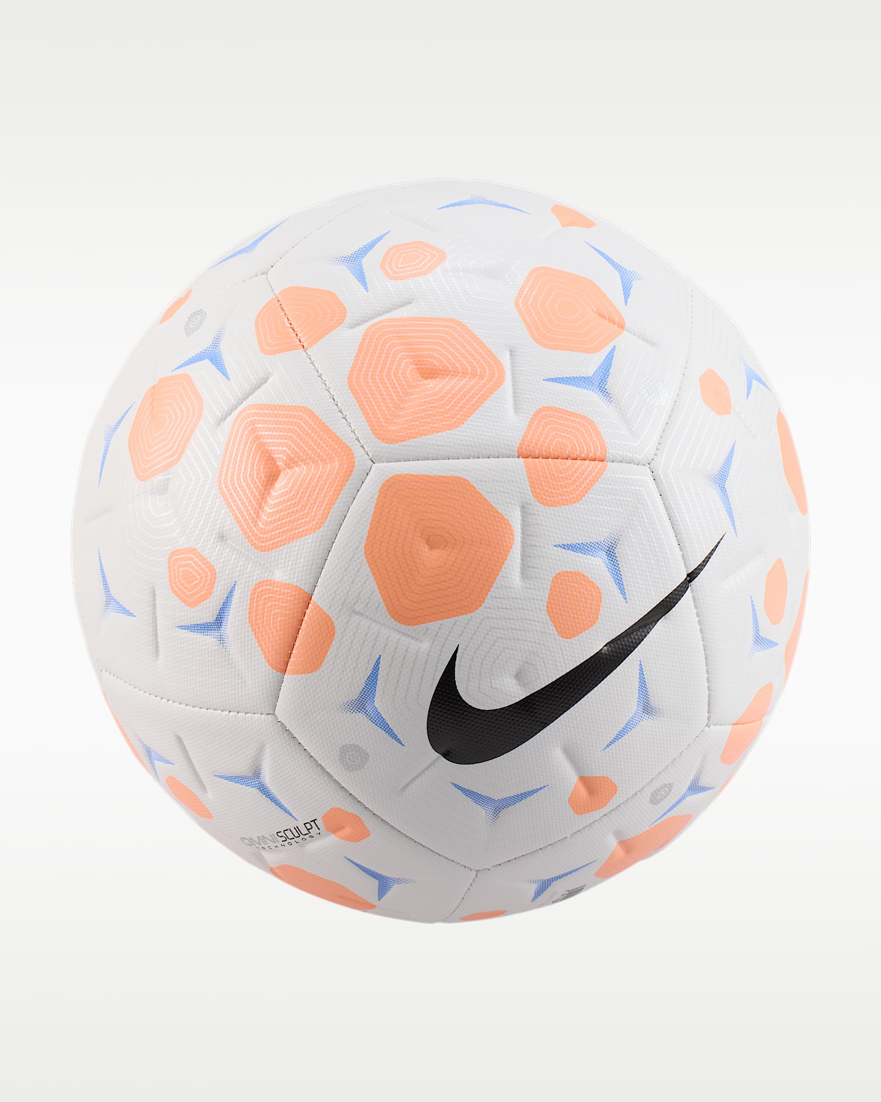 Nike Academy 足球 - 白色/脉冲橙/黑