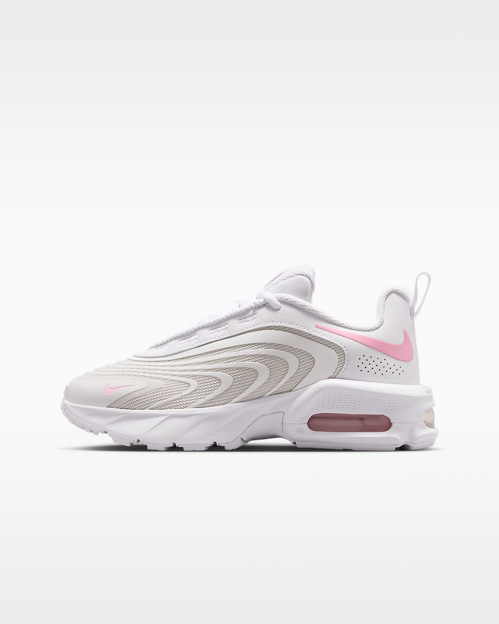 Nike Air Max Fire 大童运动鞋 - 浅银灰/白色/中柔粉