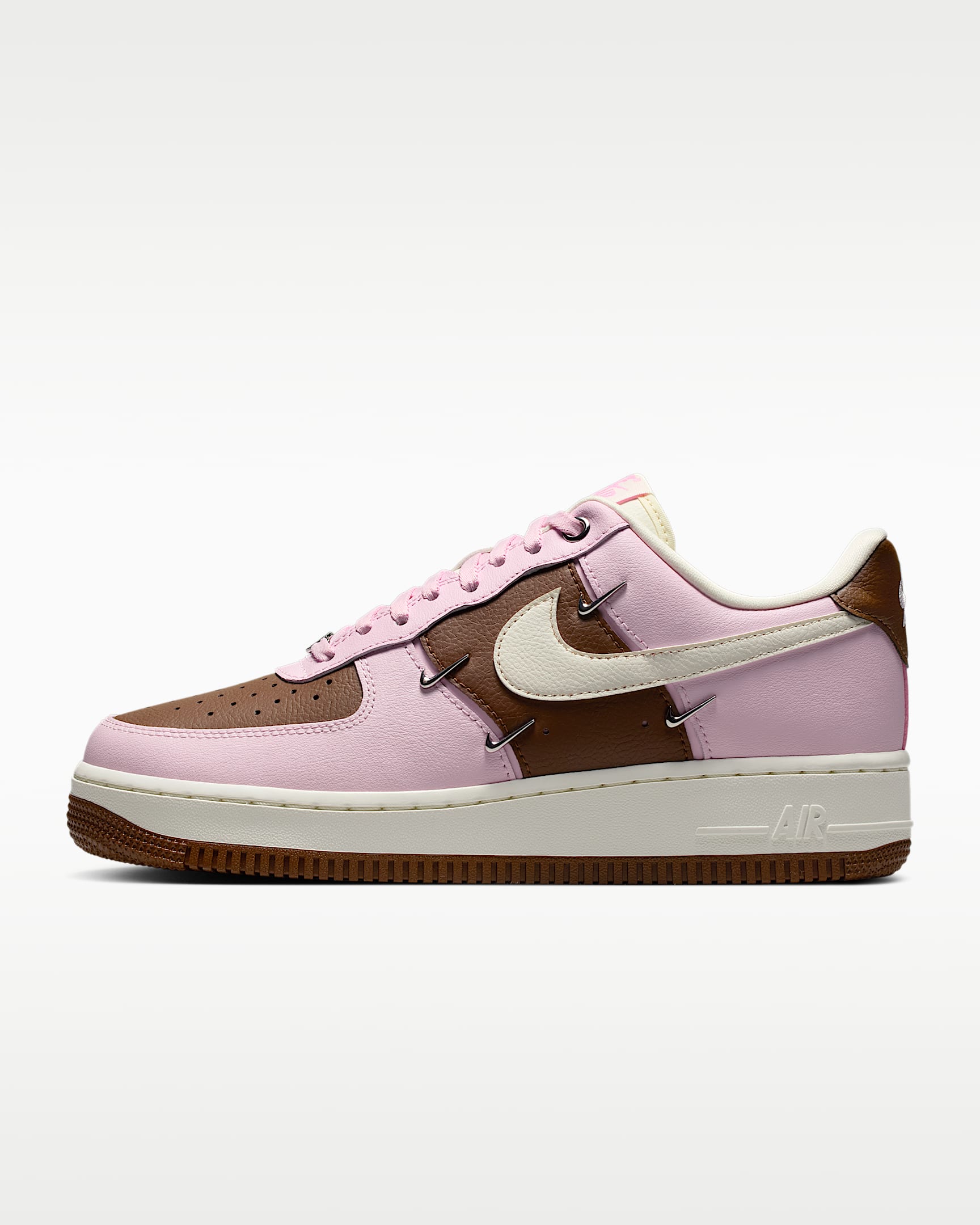 Nike Air Force 1 '07 LX 女子空军一号运动鞋 - 惊喜可可色/帆白/泡沫粉/帆白