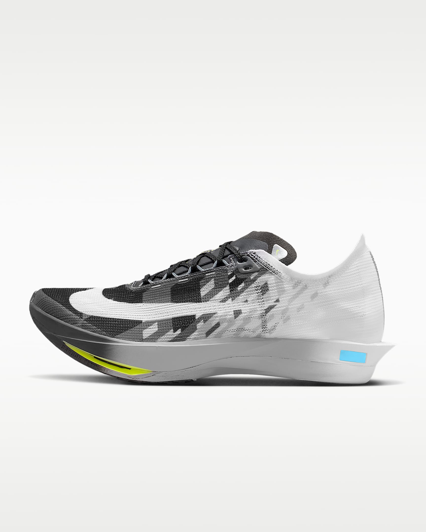 Nike Streakfly 2 SE 男子公路竞速跑步鞋 - 黑/烟灰/雾灰/白色