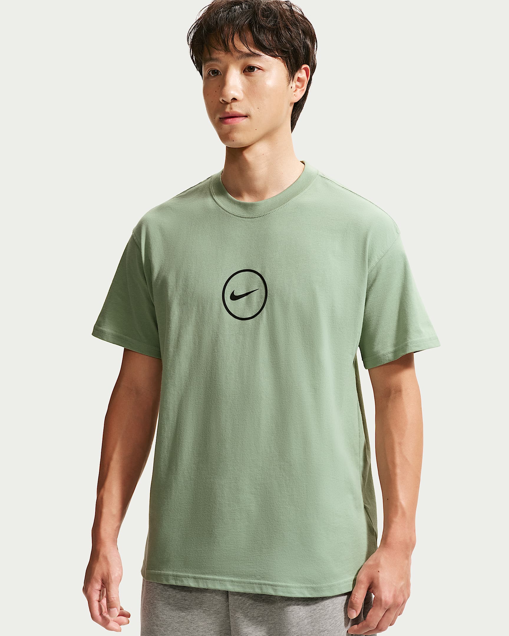 Nike 男子篮球短袖T恤 - 温和灰绿