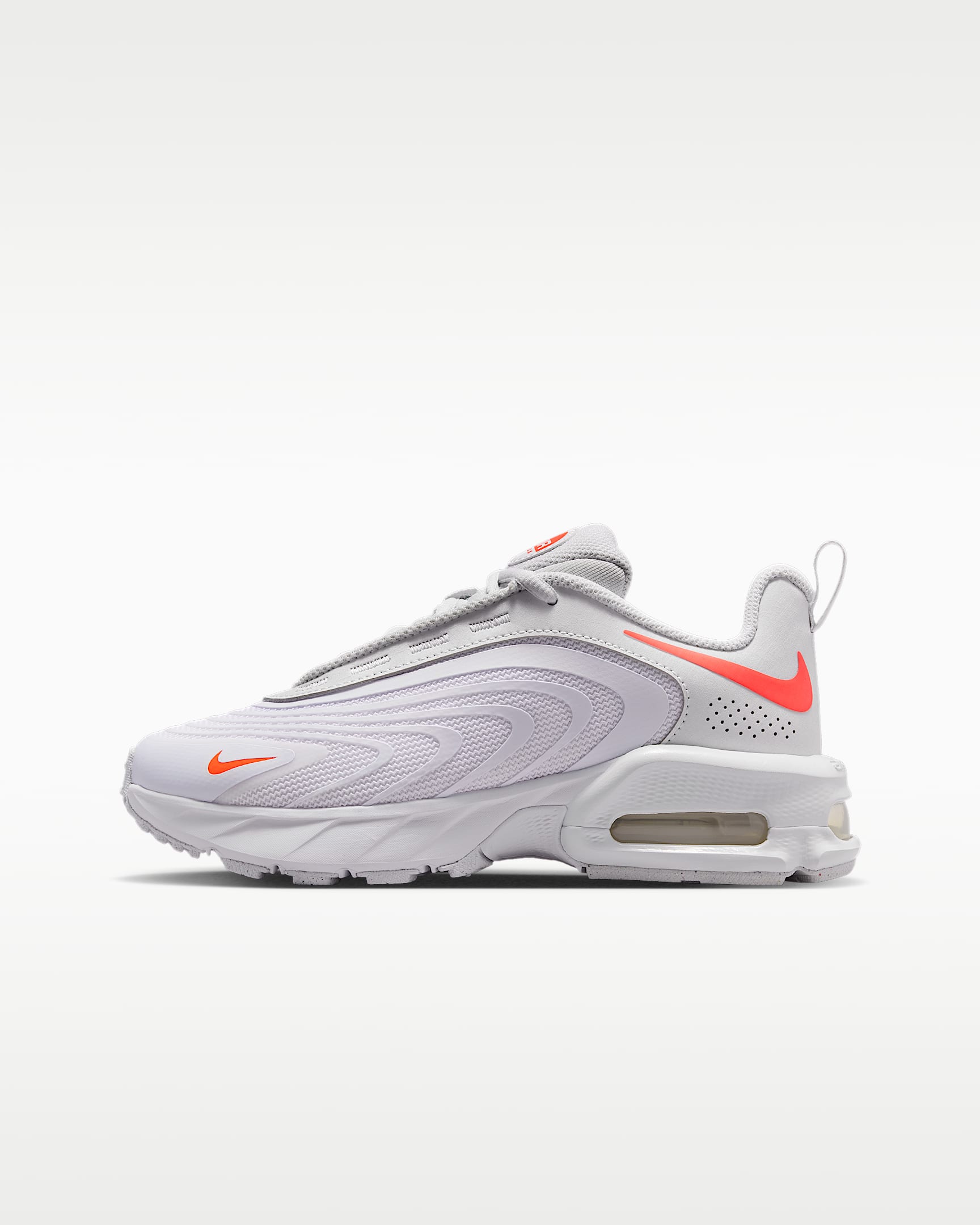 Nike Air Max Fire 大童运动鞋 - 白色/米白/火山岩红
