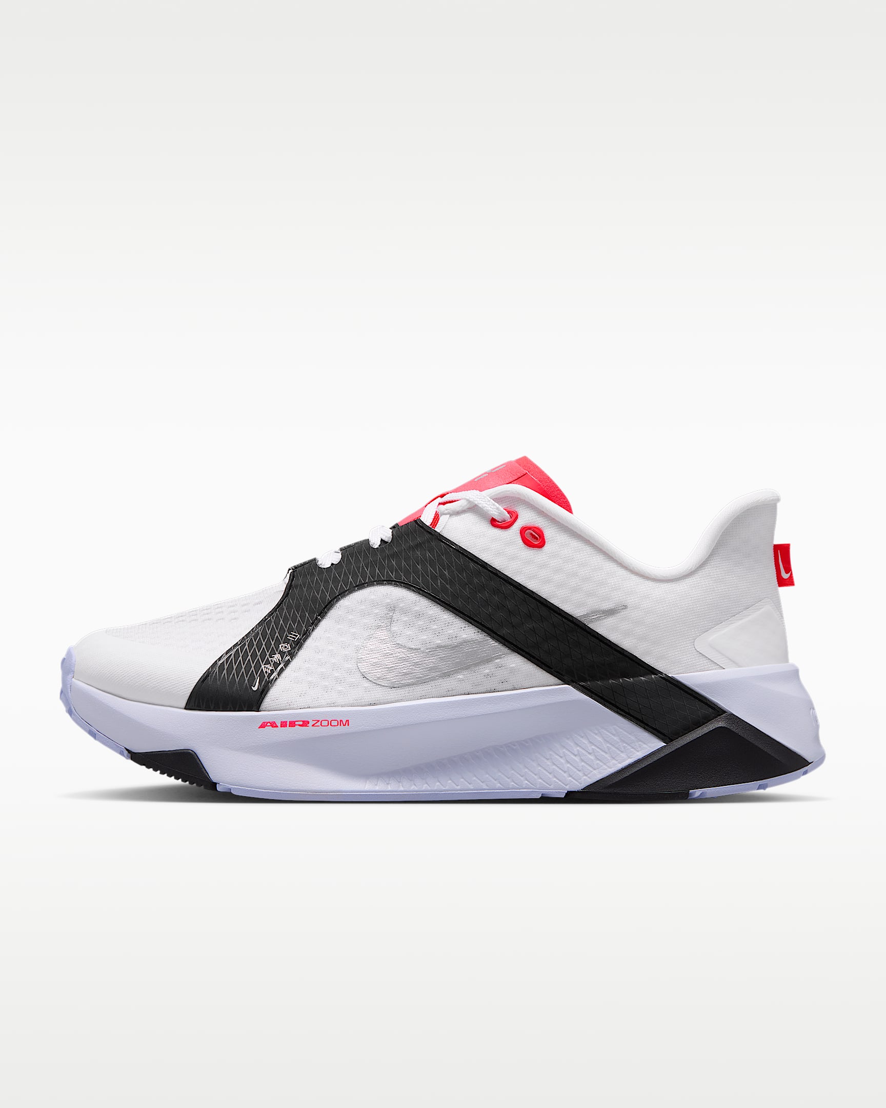 Nike Hybrid RN 耐克双炼男子全能型混合训练鞋 - 白色/黑/激光红/金属银
