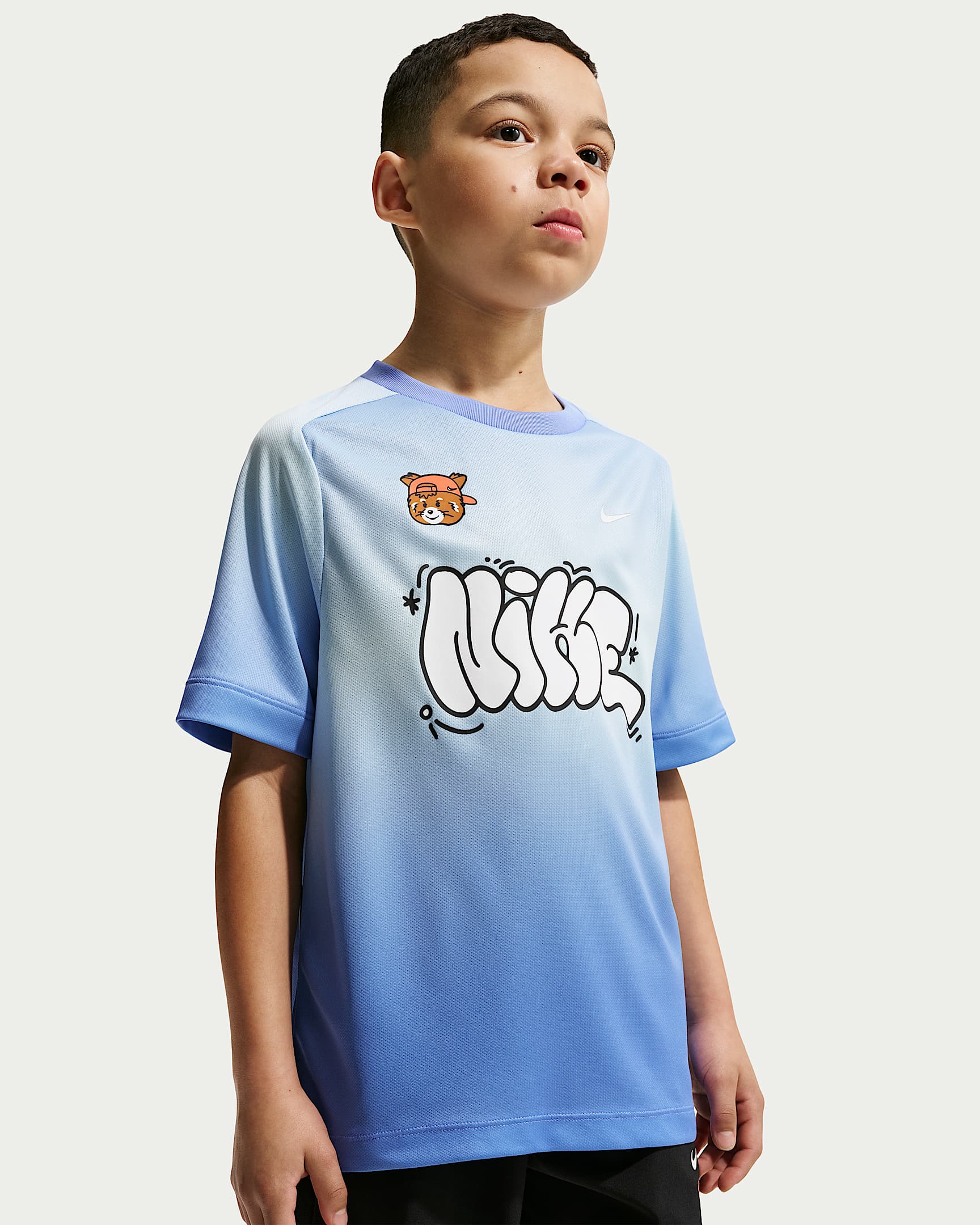 Nike Multi Dri-FIT 大童速干短袖上衣 - 脉冲宝石蓝