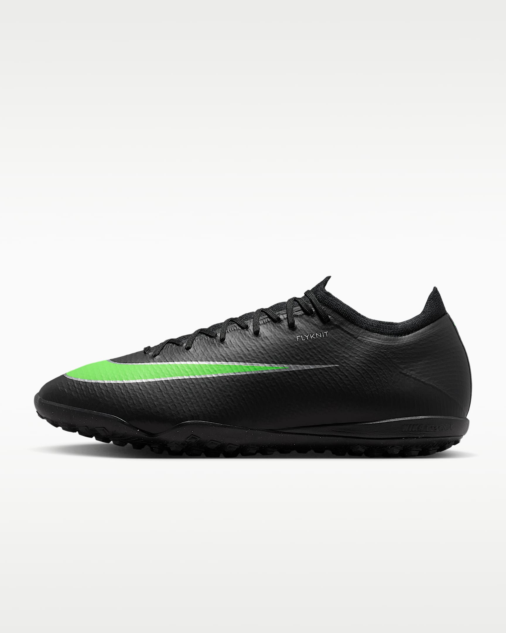 Nike Mercurial Vapor 17 Pro 耐克刺客系列男/女 TF 人造场地低帮足球鞋 - 黑/黑/梦幻绿