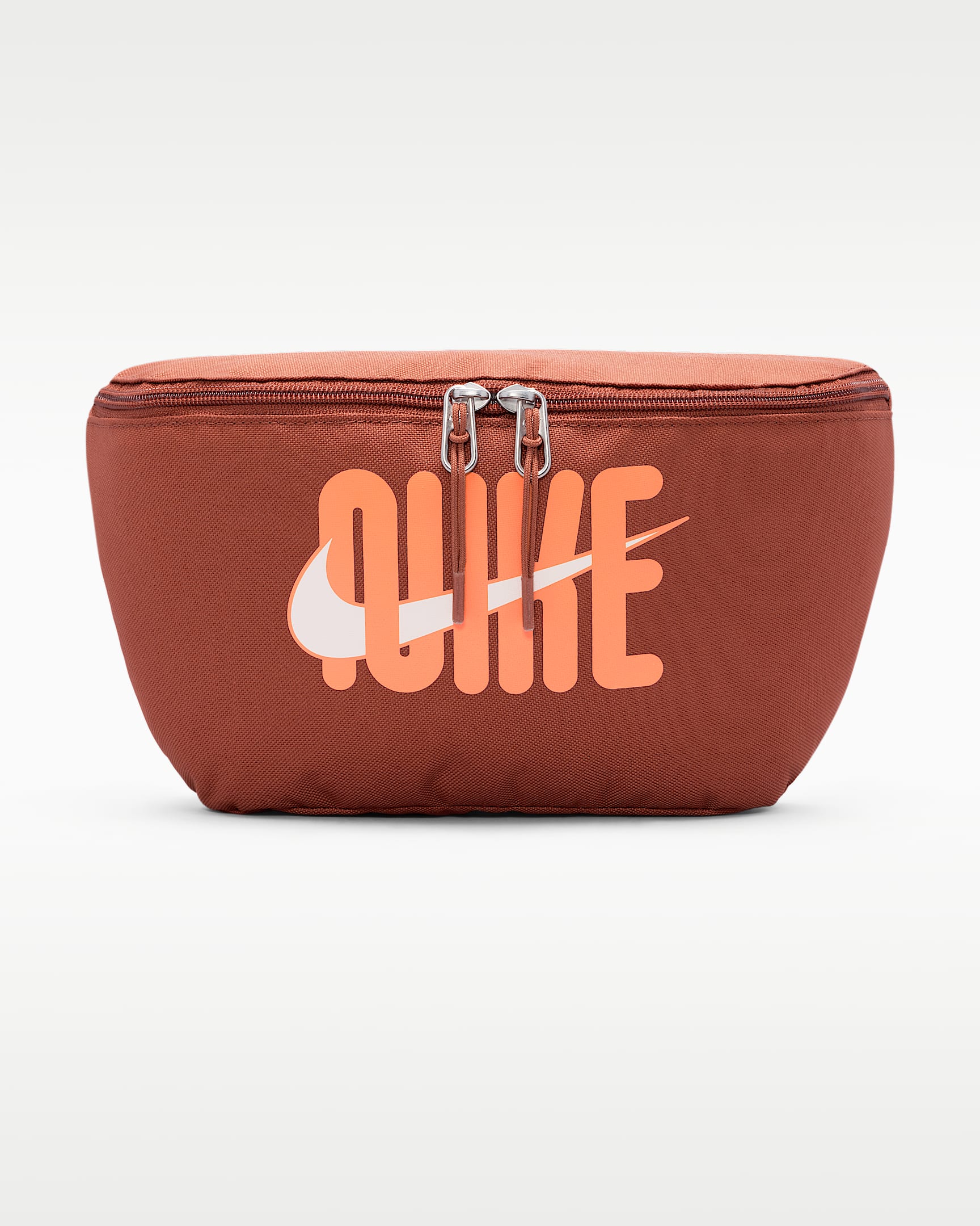 Nike Heritage 2.0 腰包 - 灰桃红/雾橙/帆白