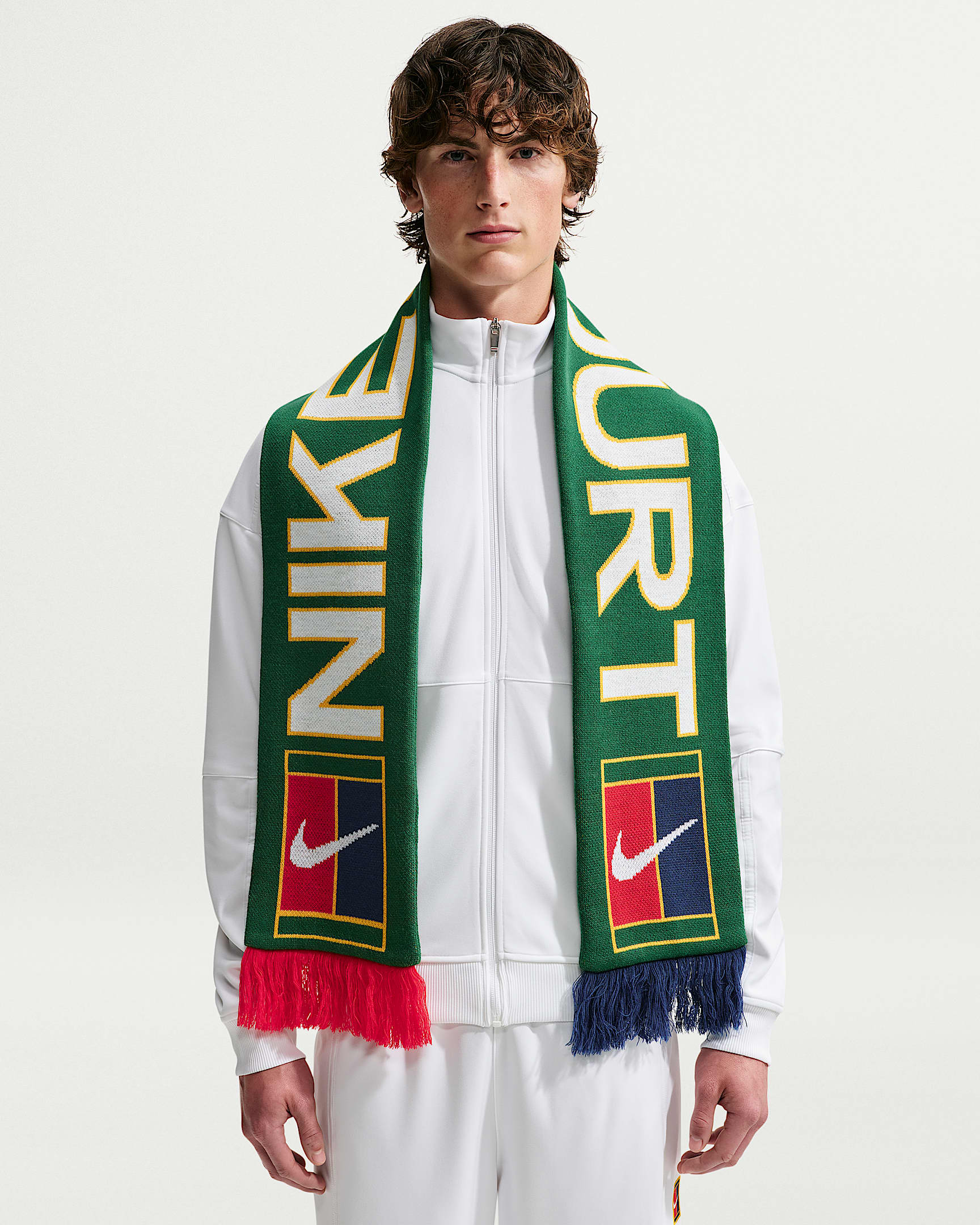 Nike Sport 网球围巾(1 条) - 峡谷绿/白色