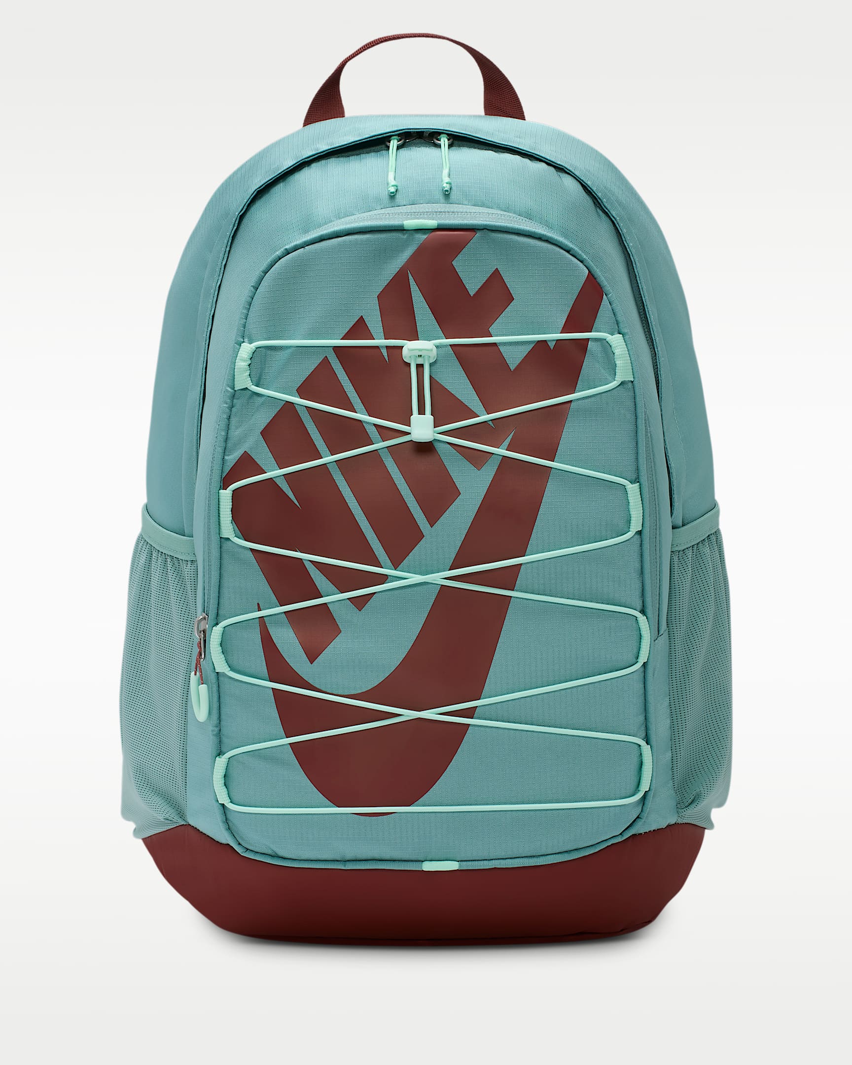 Nike Hayward 双肩包 - 加农绿/泡沫薄荷绿/红棕色