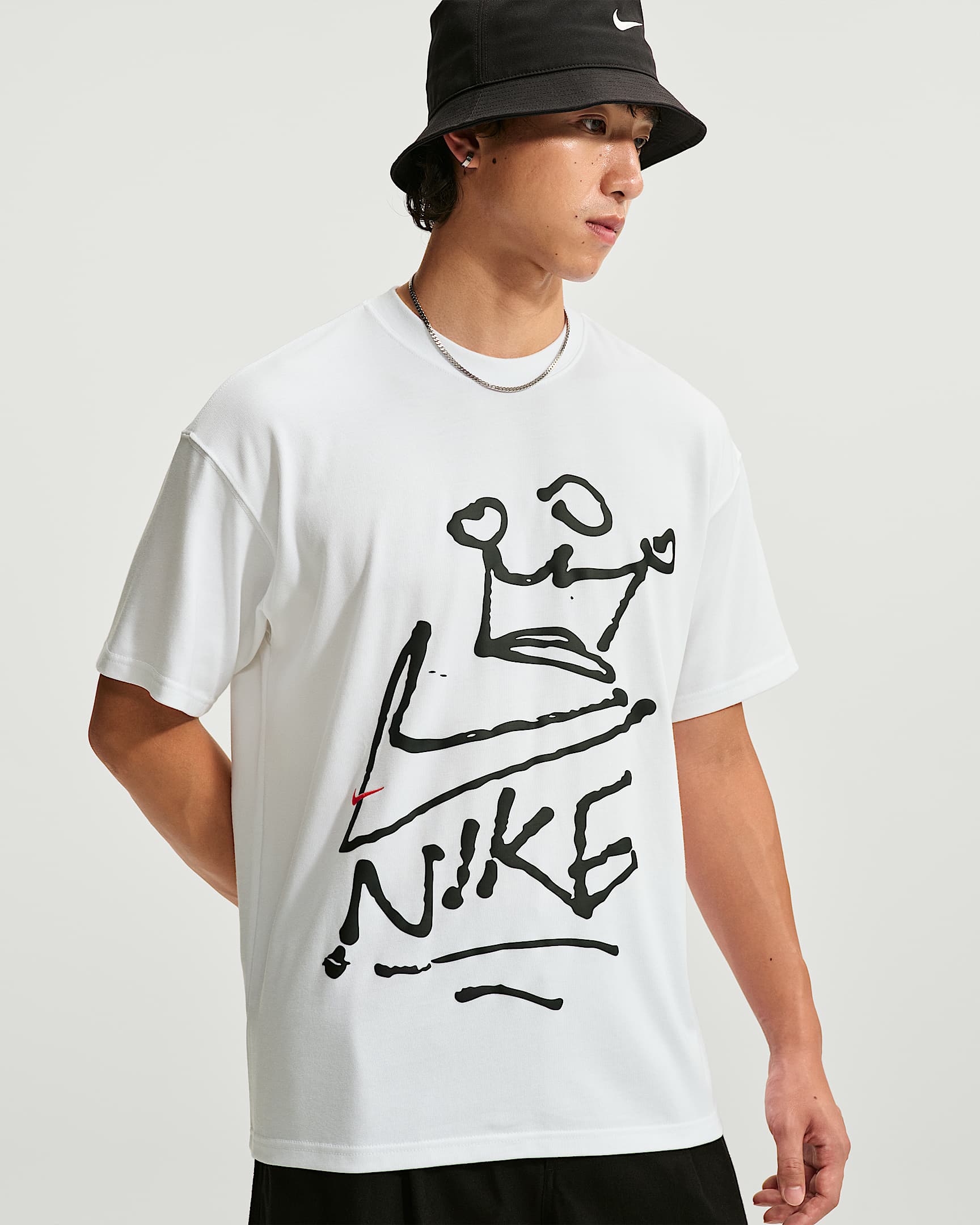 Nike Sportswear 男子短袖T恤 - 白色