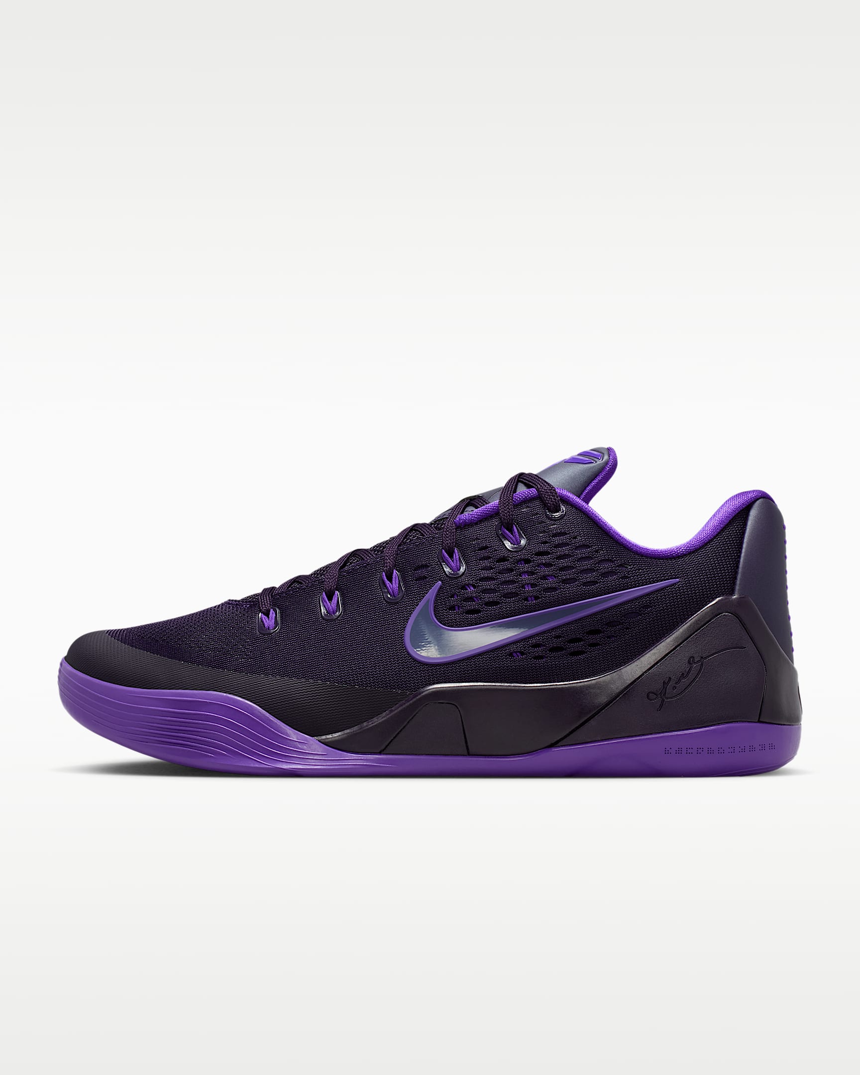 Kobe IX Elite Low EM Protro 科比男/女篮球鞋 - 王朝紫/沙紫/热情紫