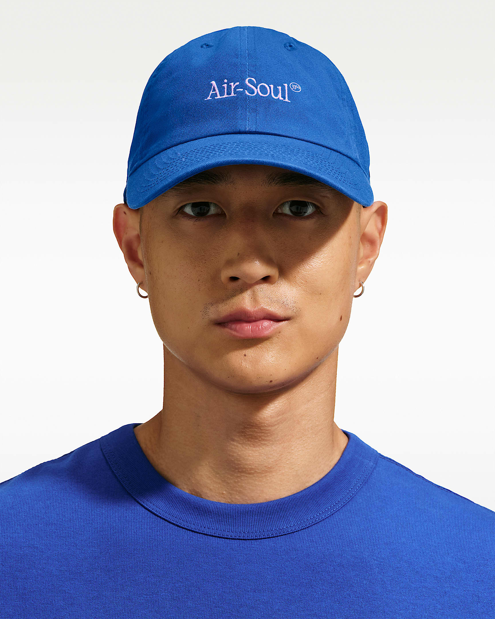 Nike Club 软顶运动帽 - 游戏宝蓝/上升粉