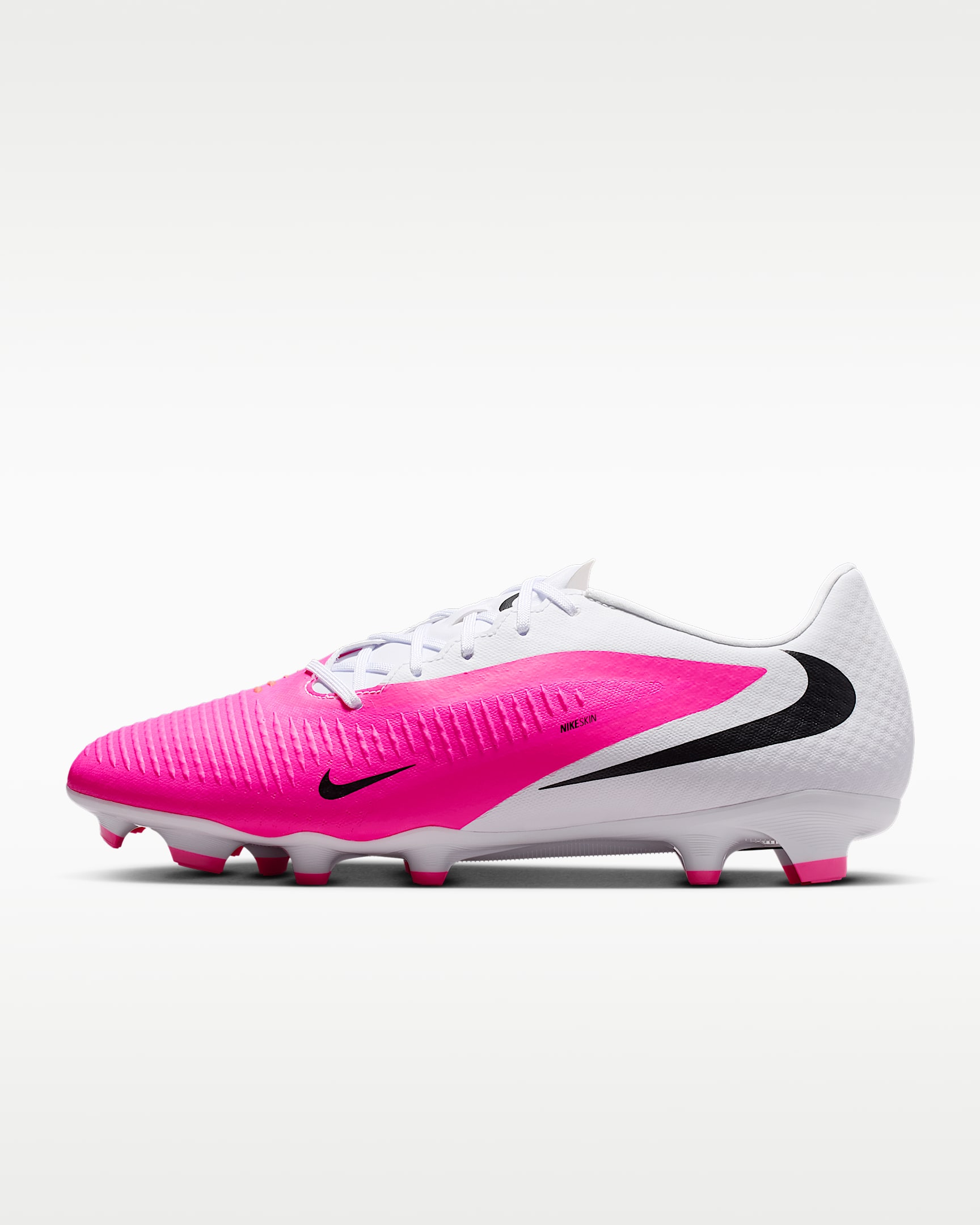 Nike Phantom 6 Low Academy 耐克破阵·暗煞系列男/女 MG 多种场地低帮足球鞋 - 多色/黑
