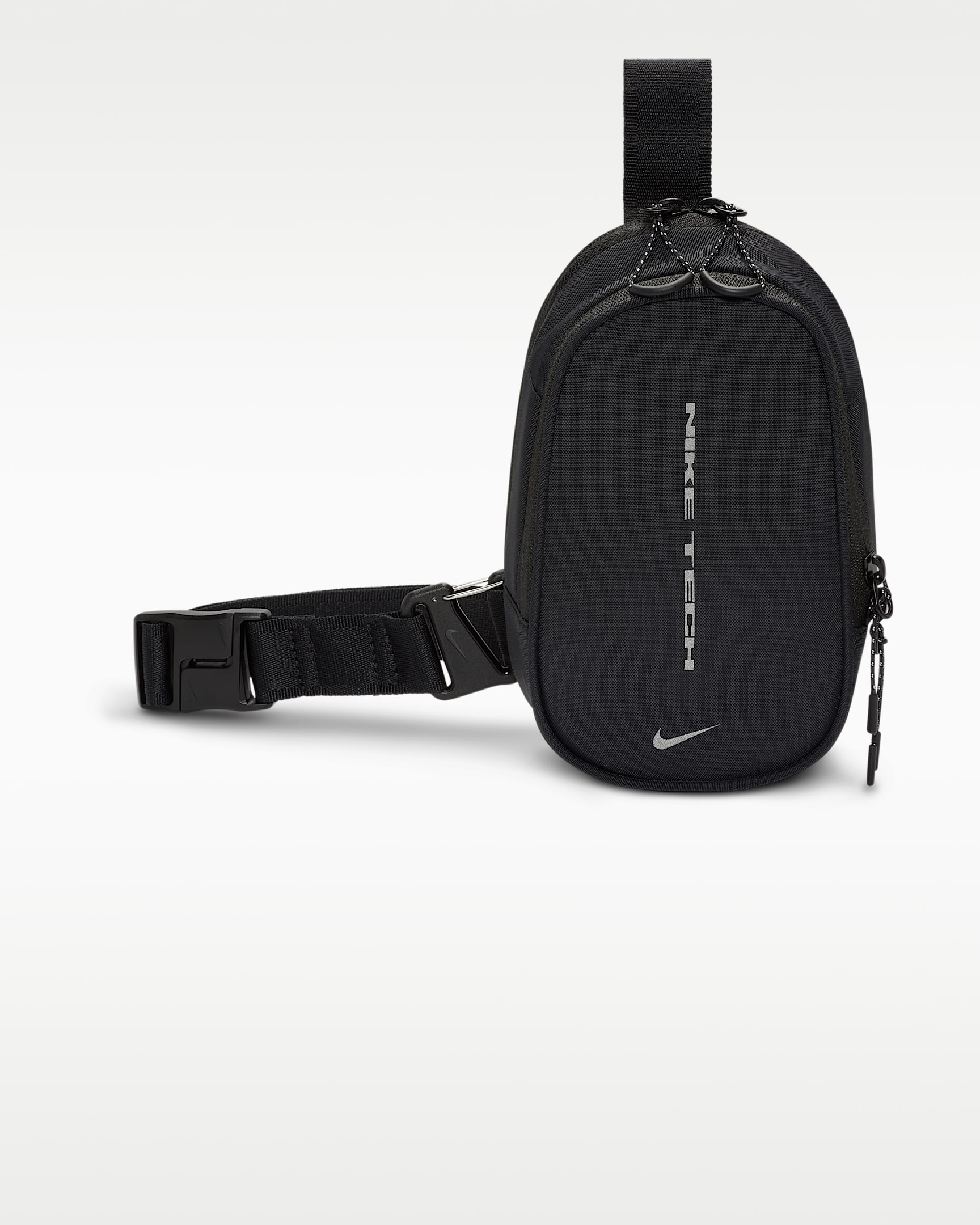Nike Commute Nike Tech 胸包 - 黑/黑/银