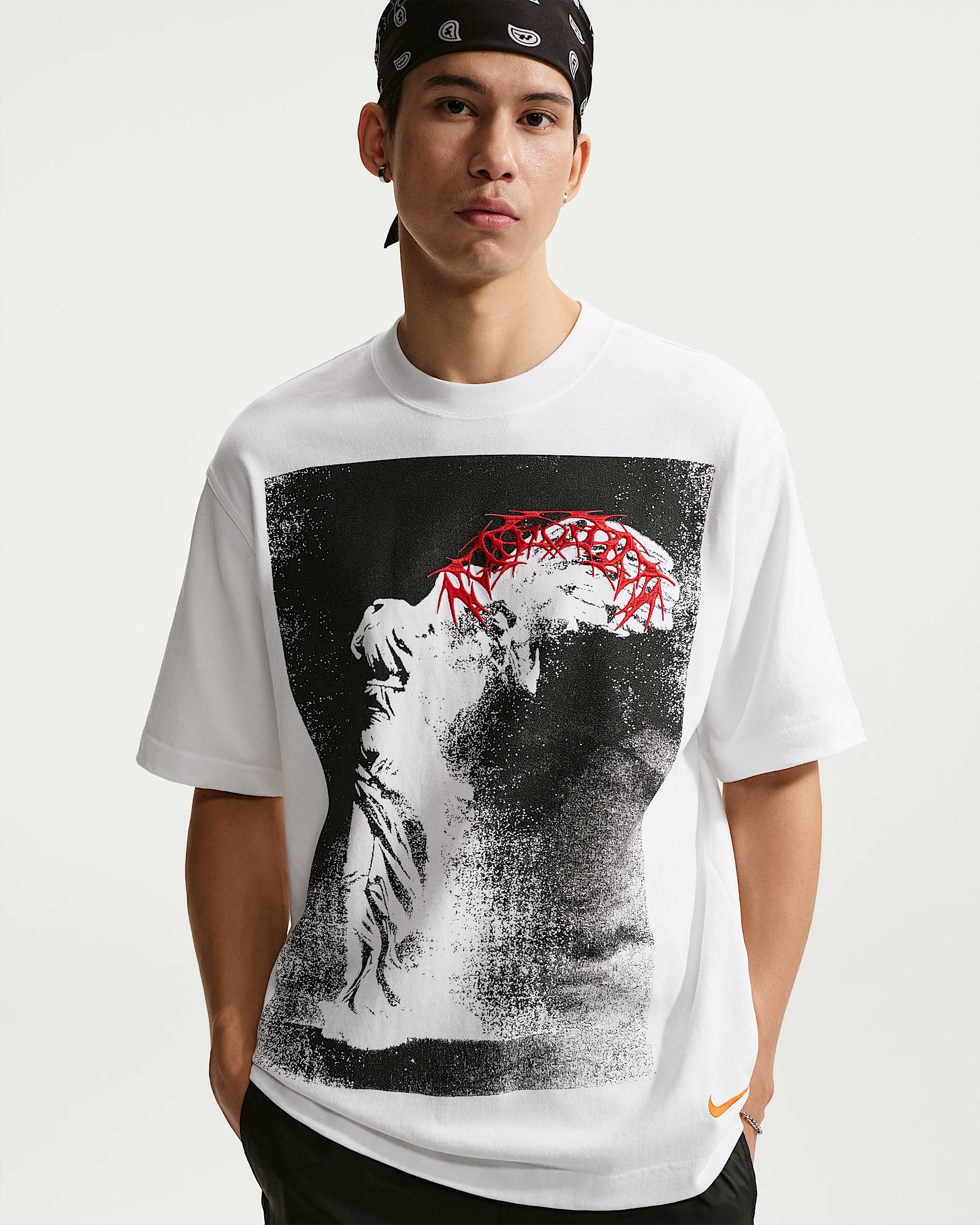 Nike "Your Message Here" 男子短袖T恤 - 白色
