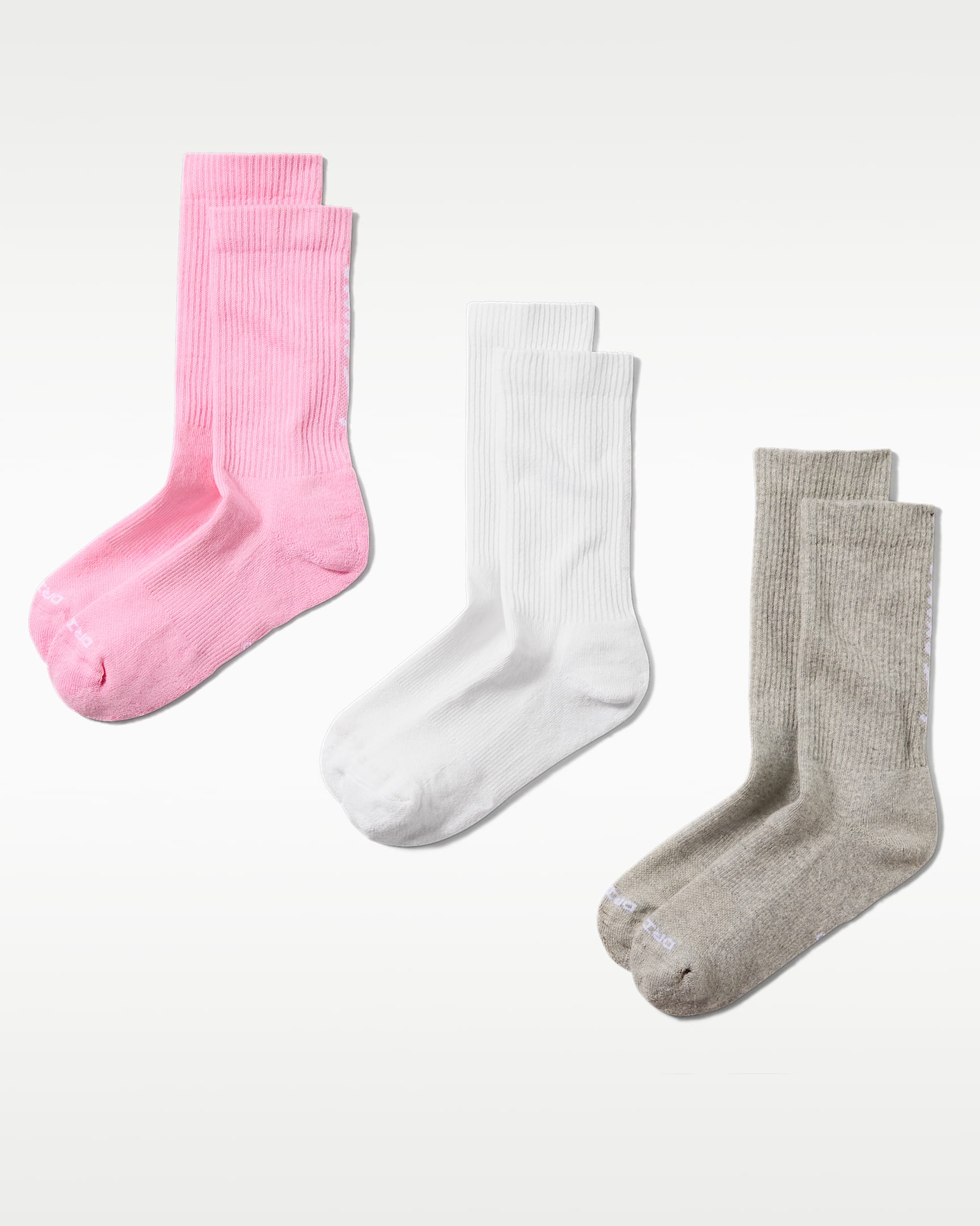 NikeSKIMS Dri-FIT 女子速干中筒运动袜(3 双) - 多色