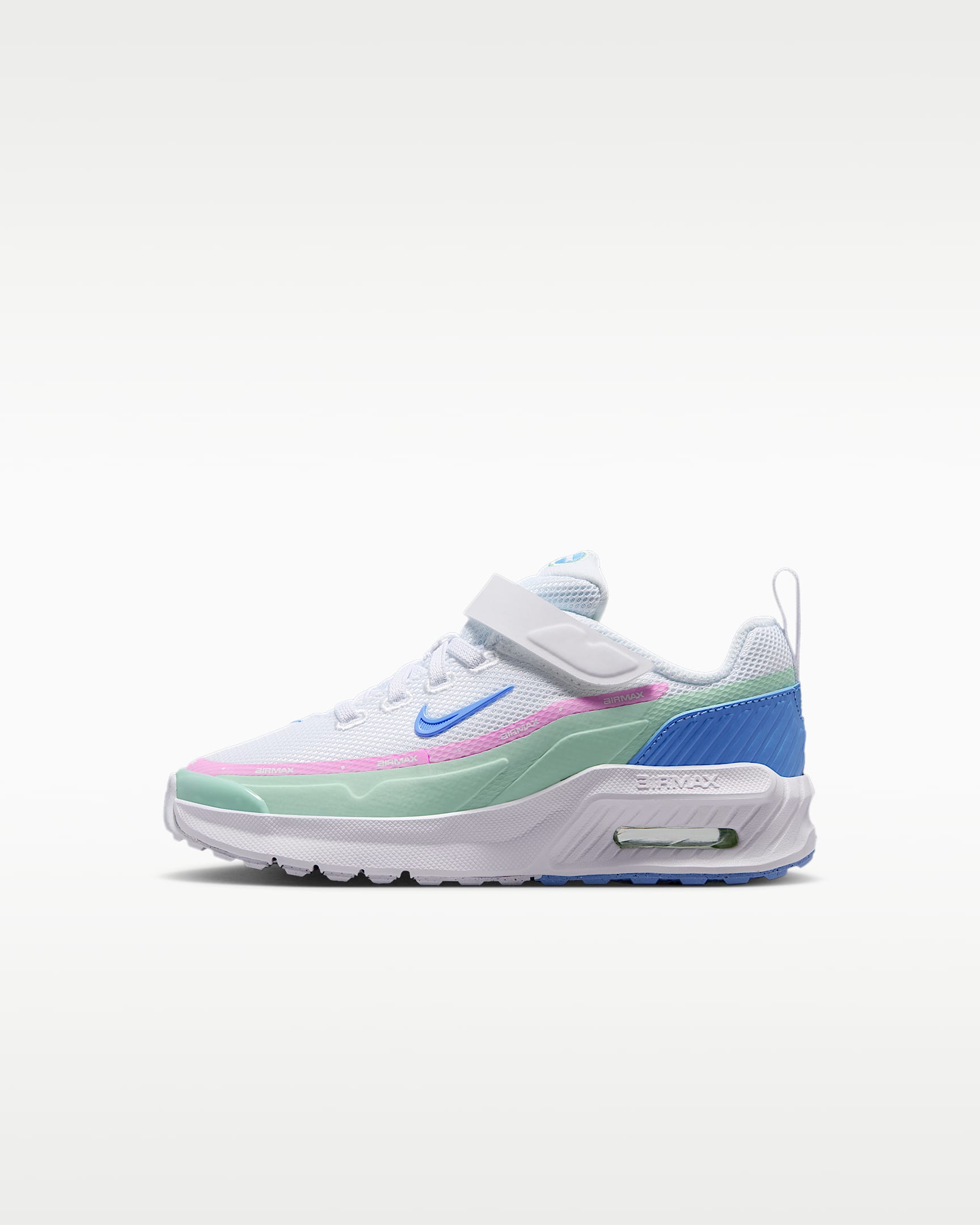 Nike Air Max Bia 幼童运动鞋 - 白色/北极绿/上升粉/足球蓝